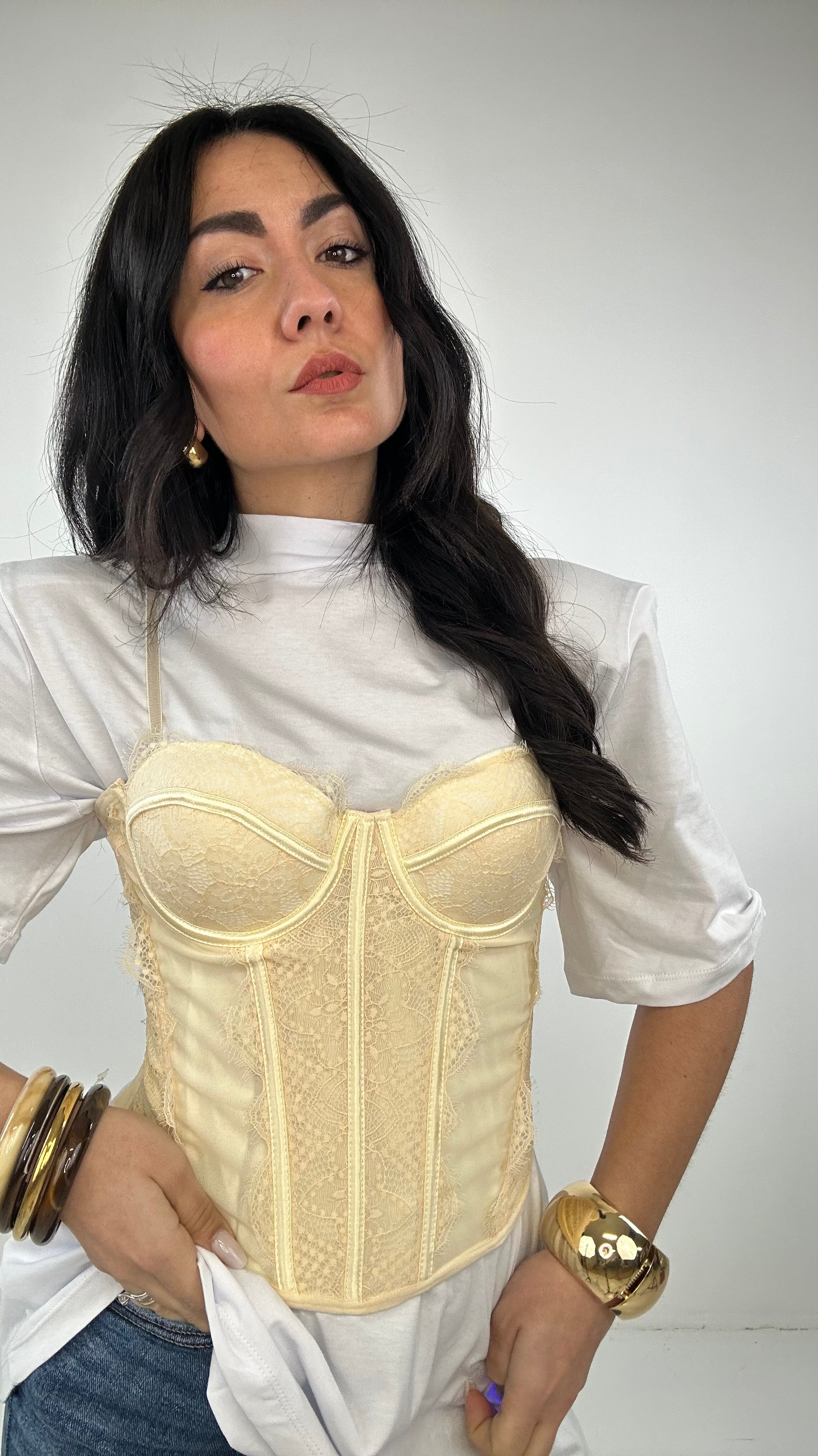 Corpetto BRIDGERTON - GIALLO