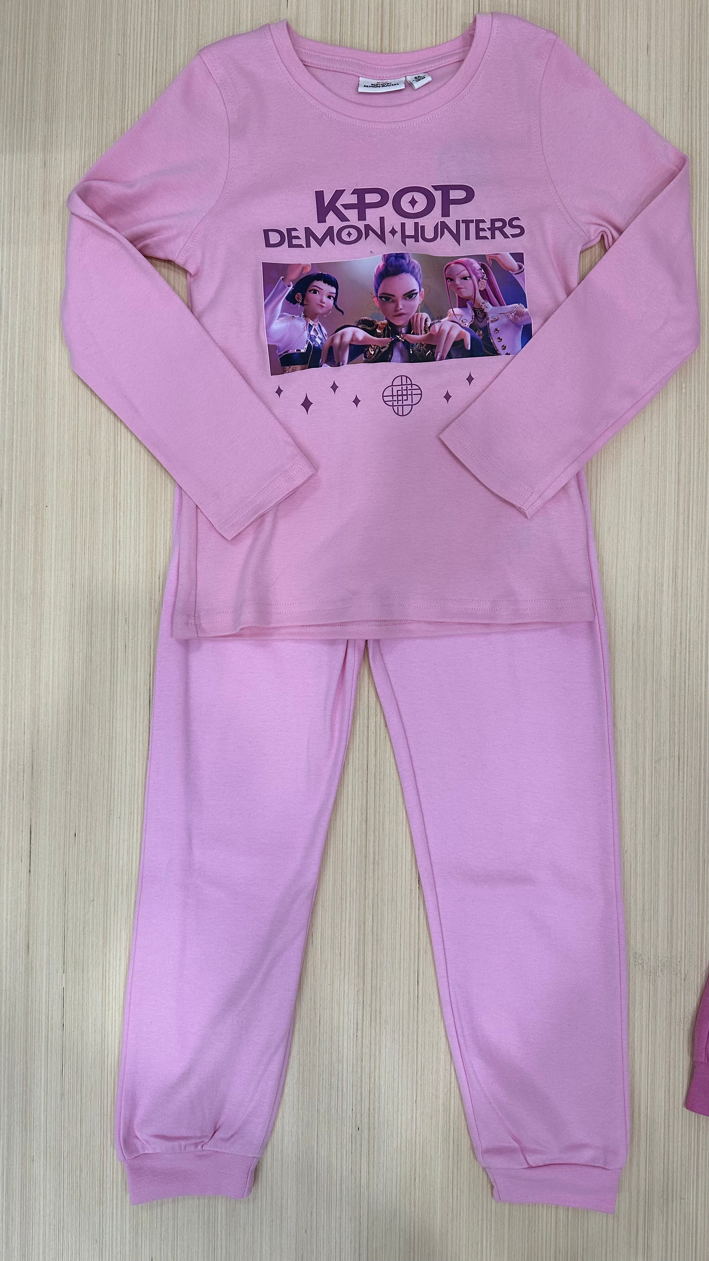 Pigiama CALDO COTONE K-POP 6-10A - ROSA
