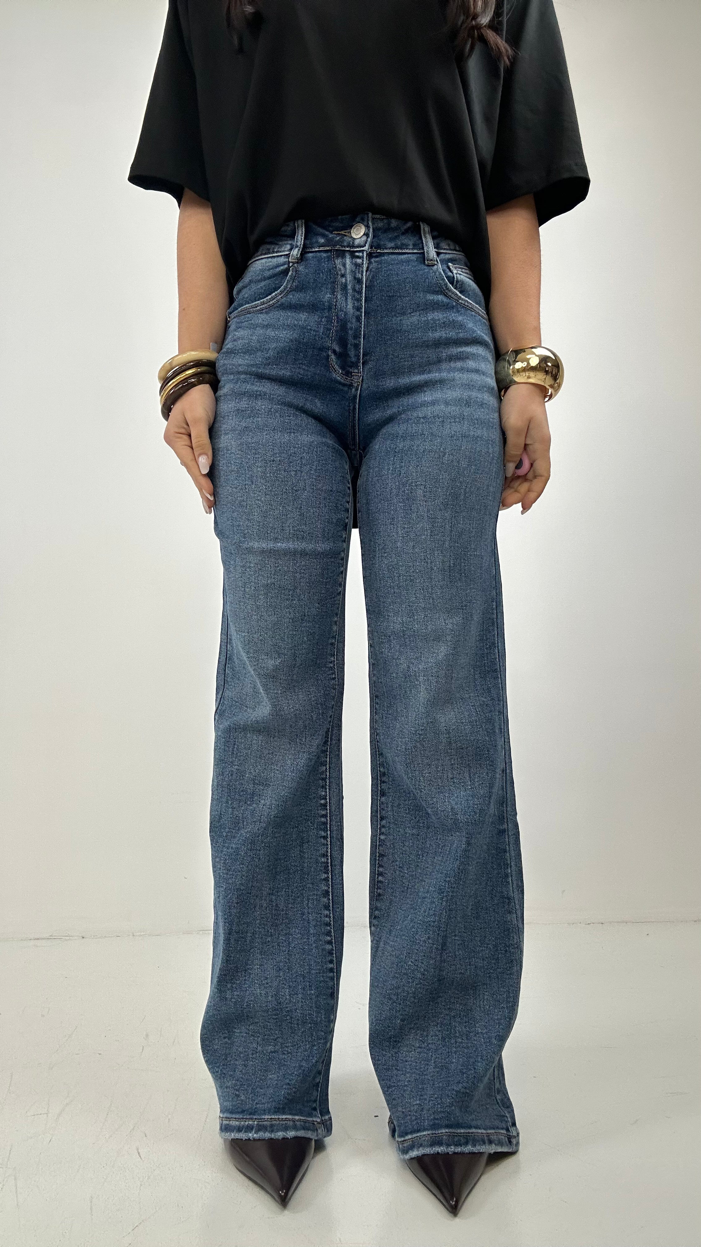 Jeans WIDE DENIM - JEANS