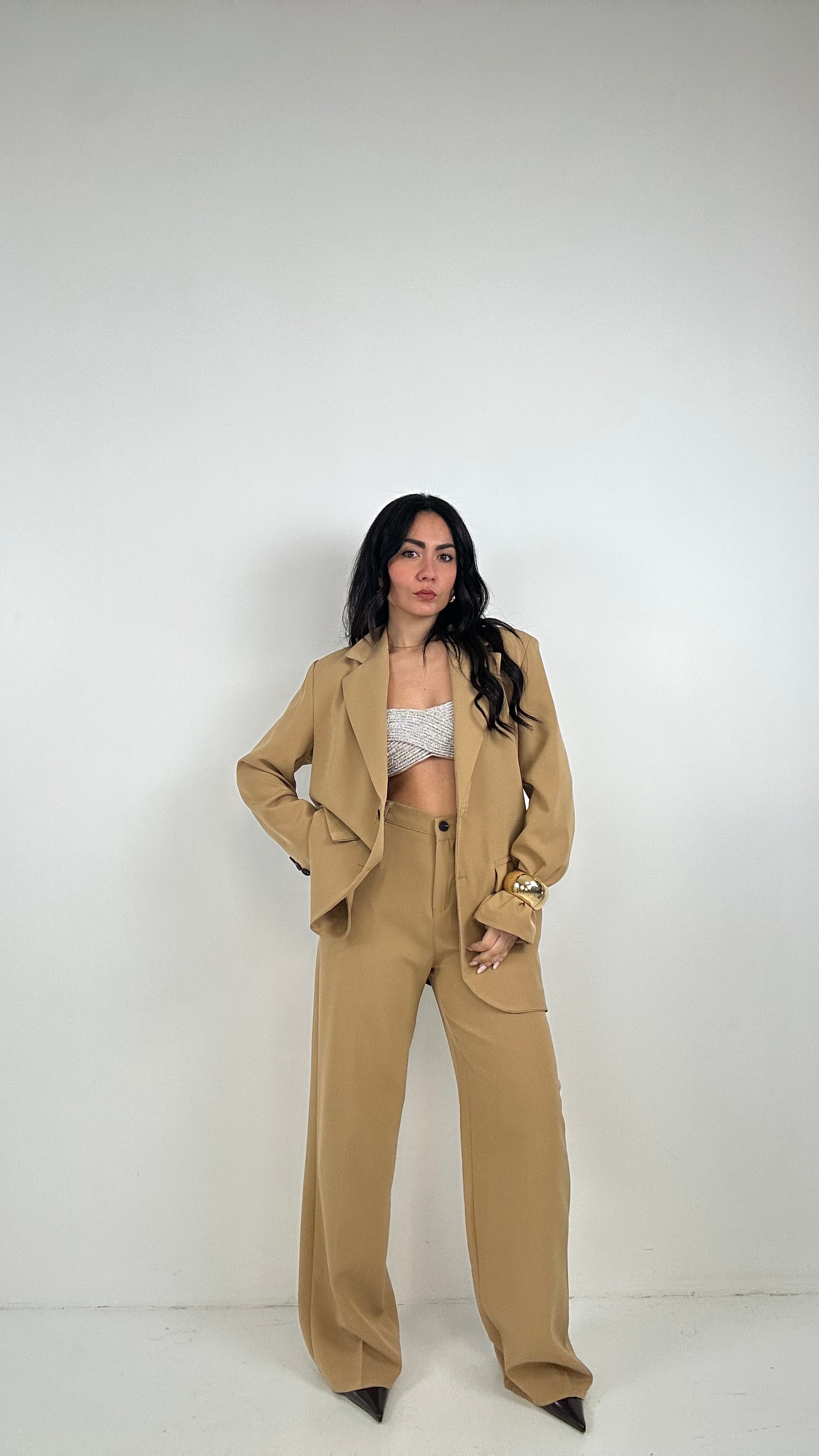 Tailleur NEW SPRING - CAMMELLO