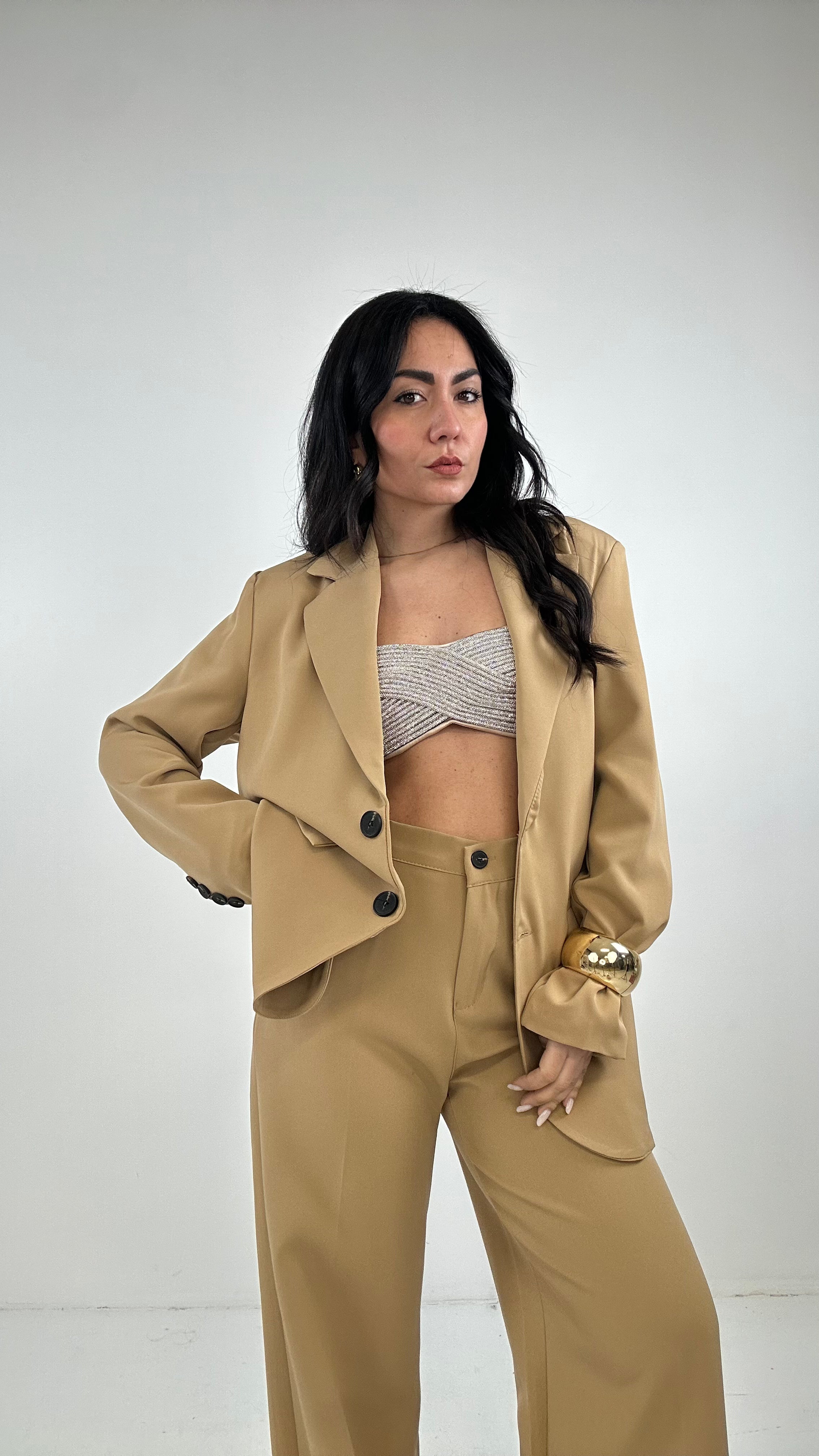 Tailleur NEW SPRING - CAMMELLO