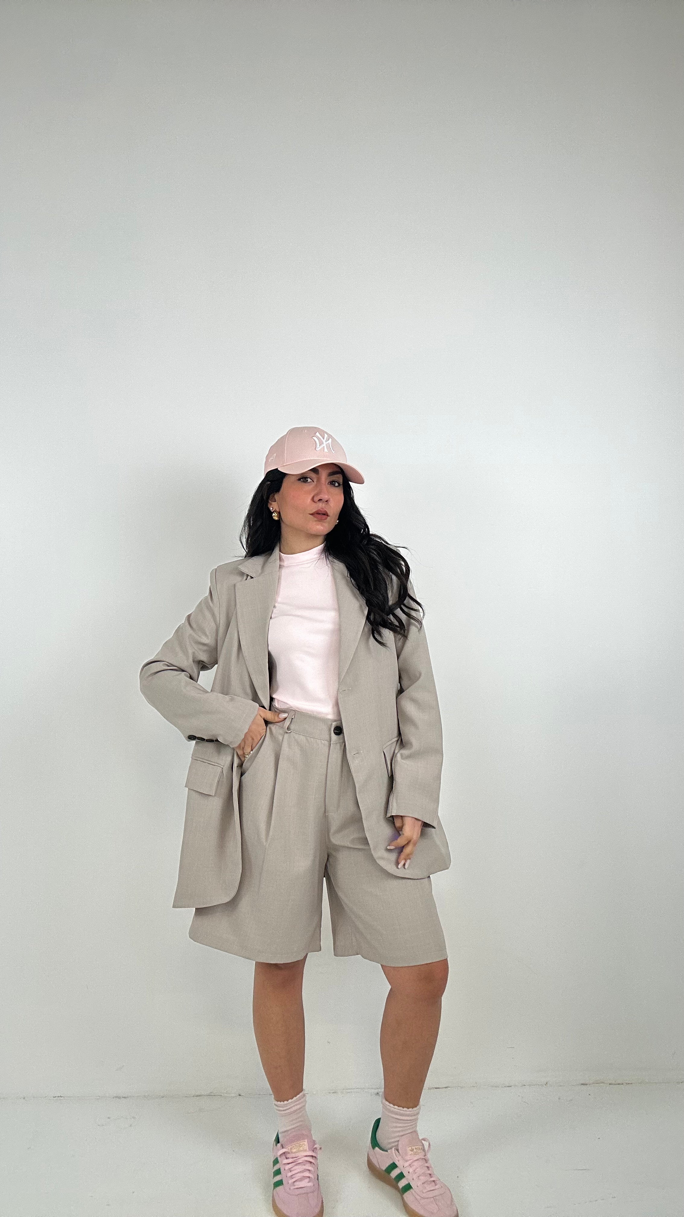 Tailleur SHORTS - BEIGE