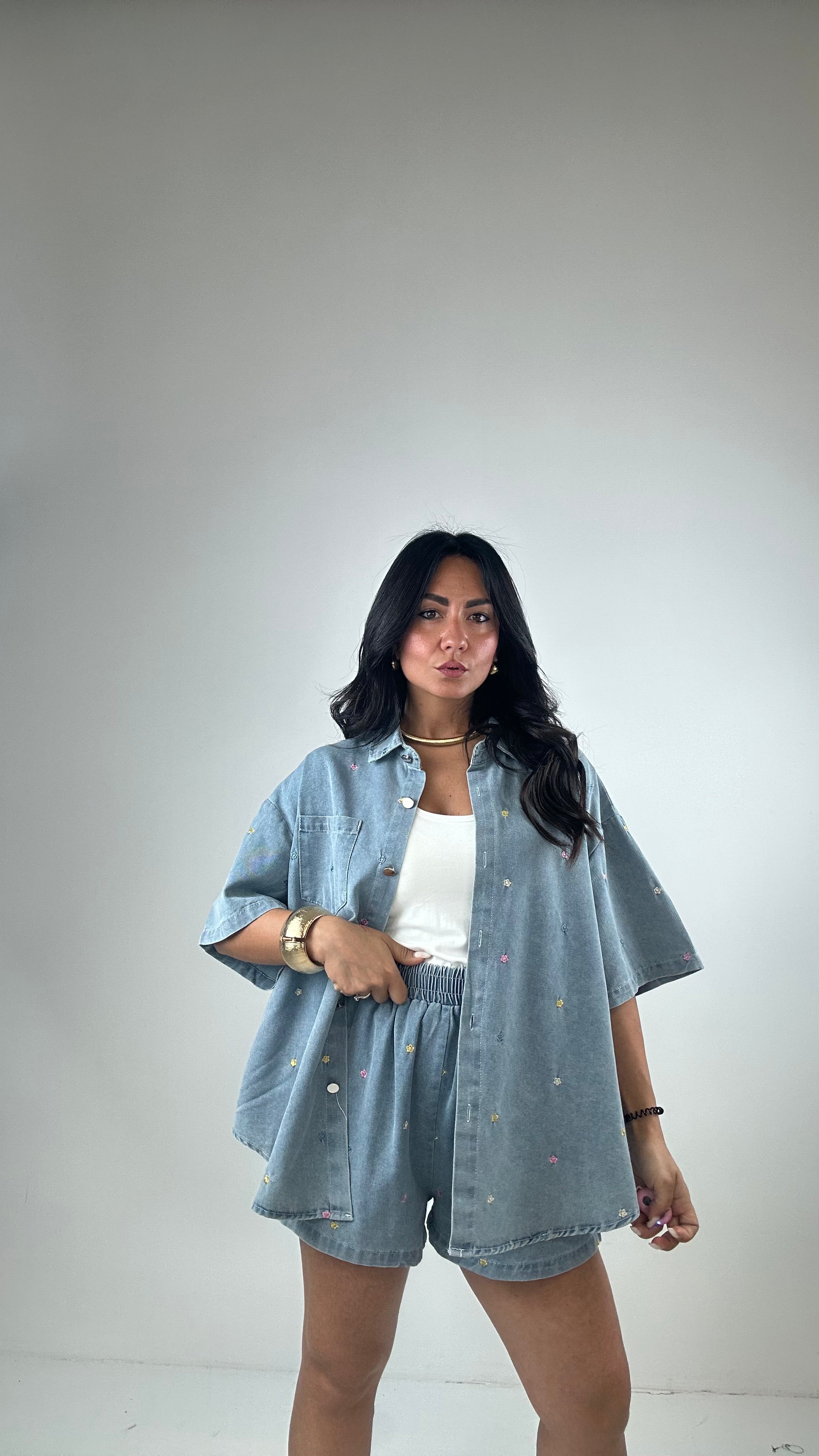 Coordinato DENIM FIORELLNO - JEANS