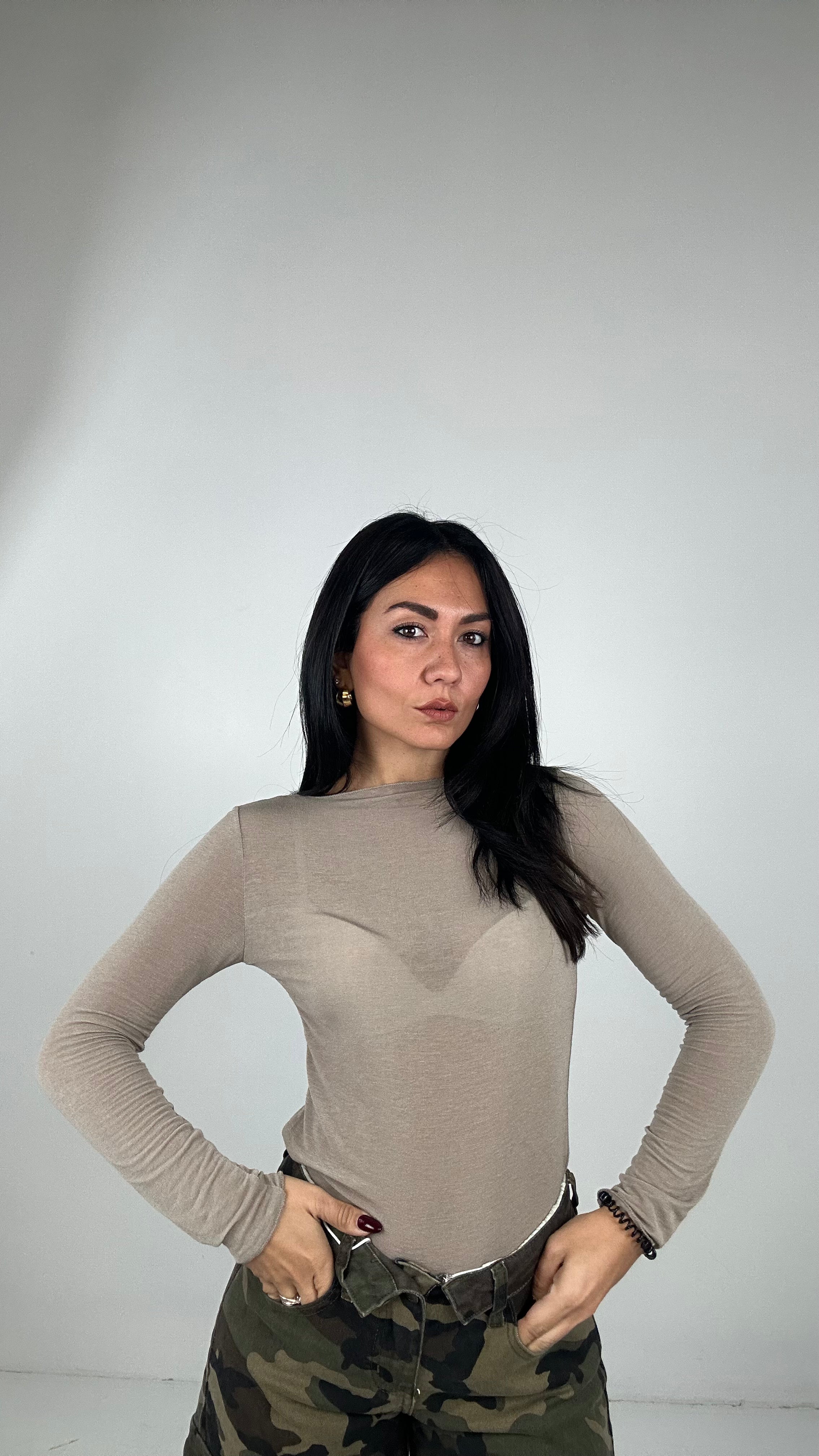 Maglia CASHMERE - FANGO