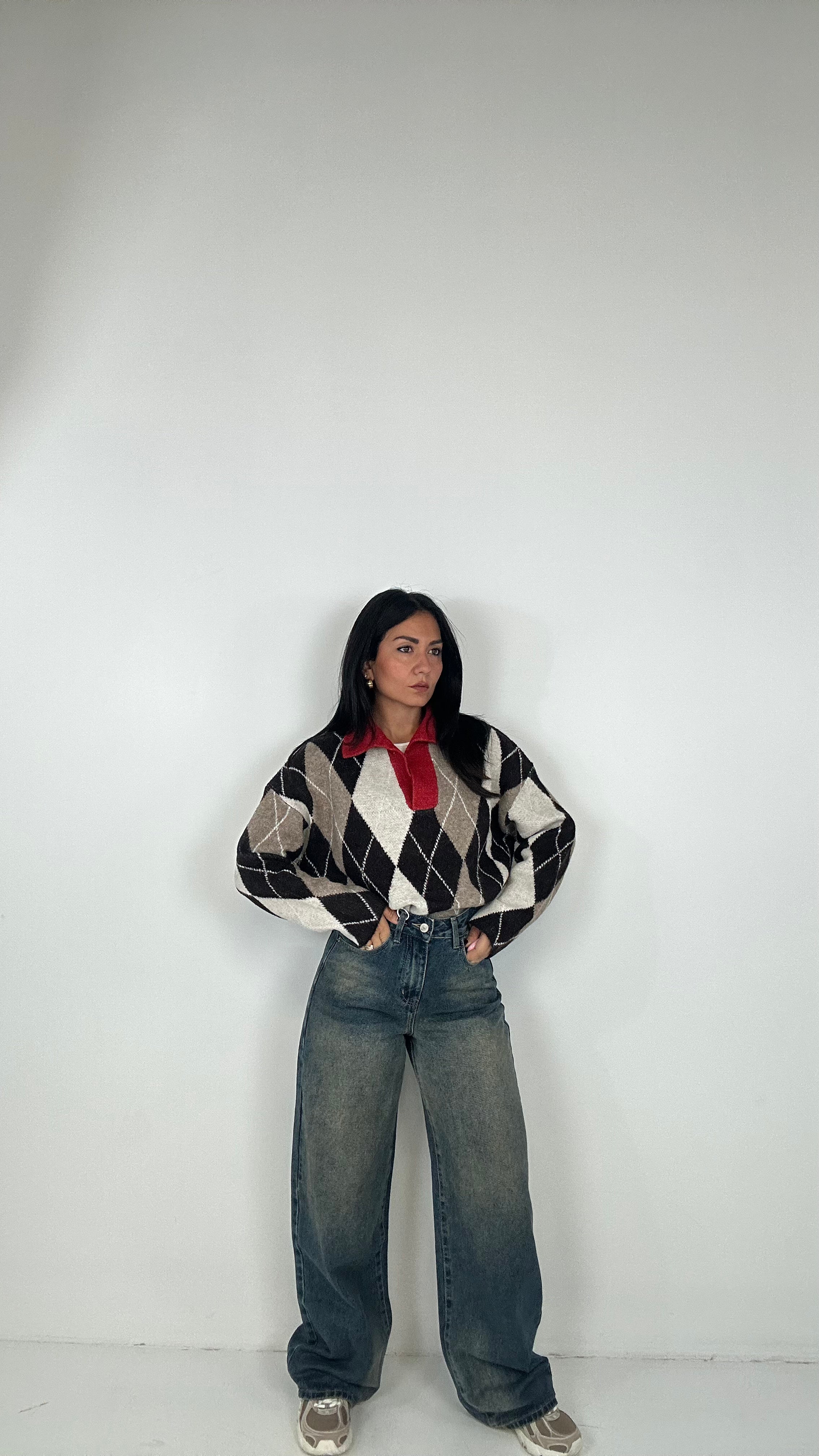 Jeans WIDELEG SABBIA - JEANS