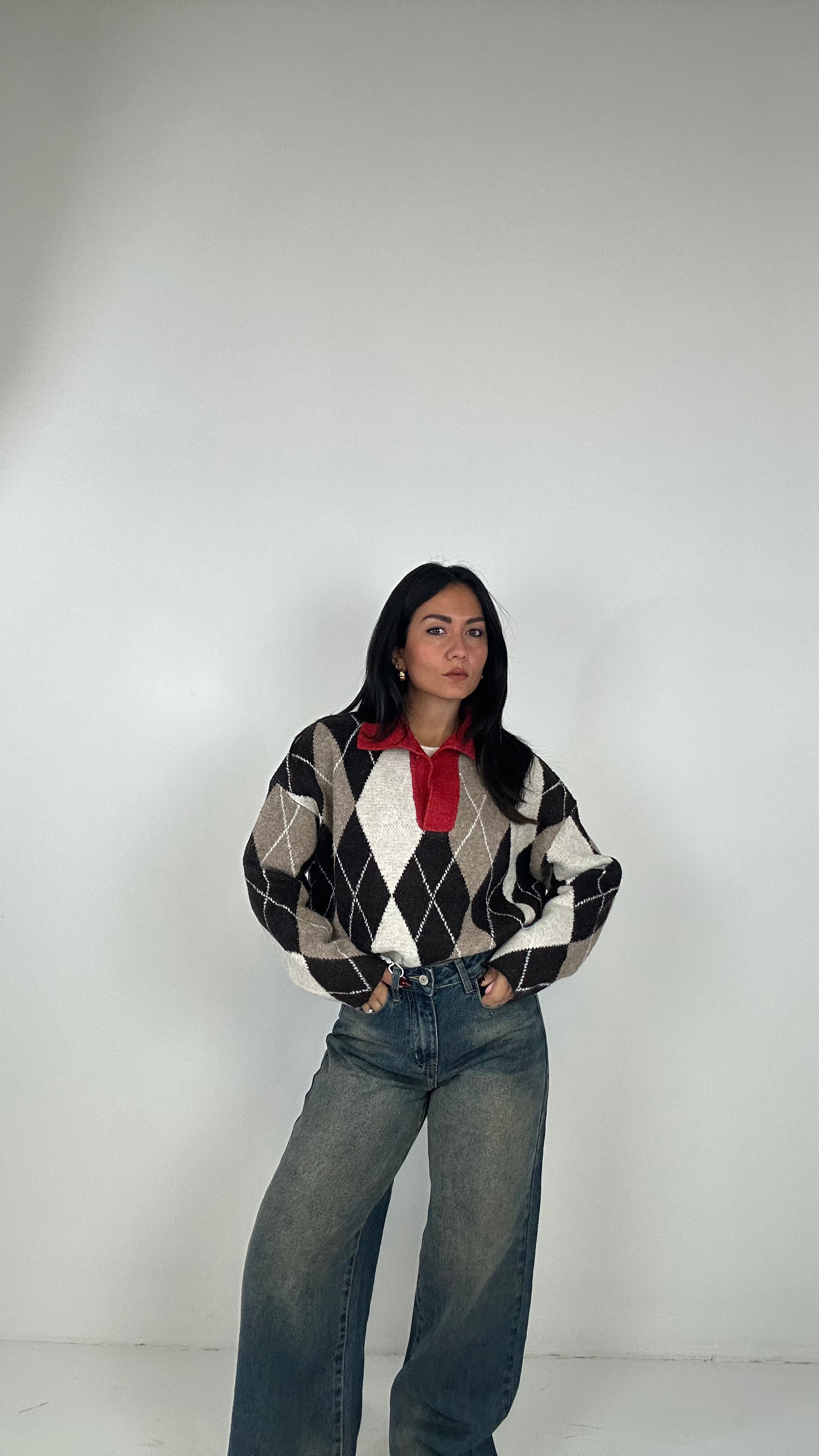 Jeans WIDELEG SABBIA - JEANS