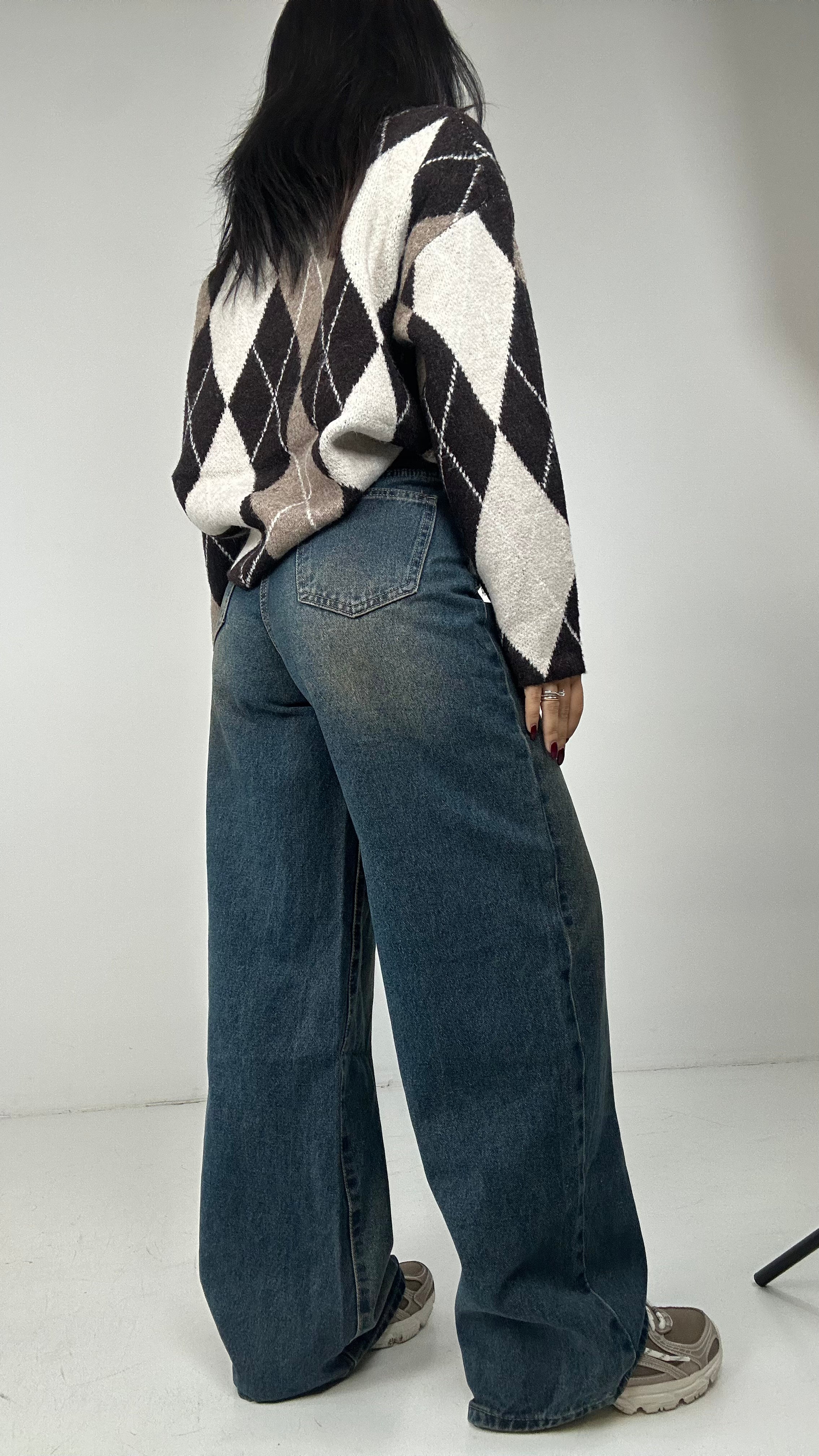 Jeans WIDELEG SABBIA - JEANS