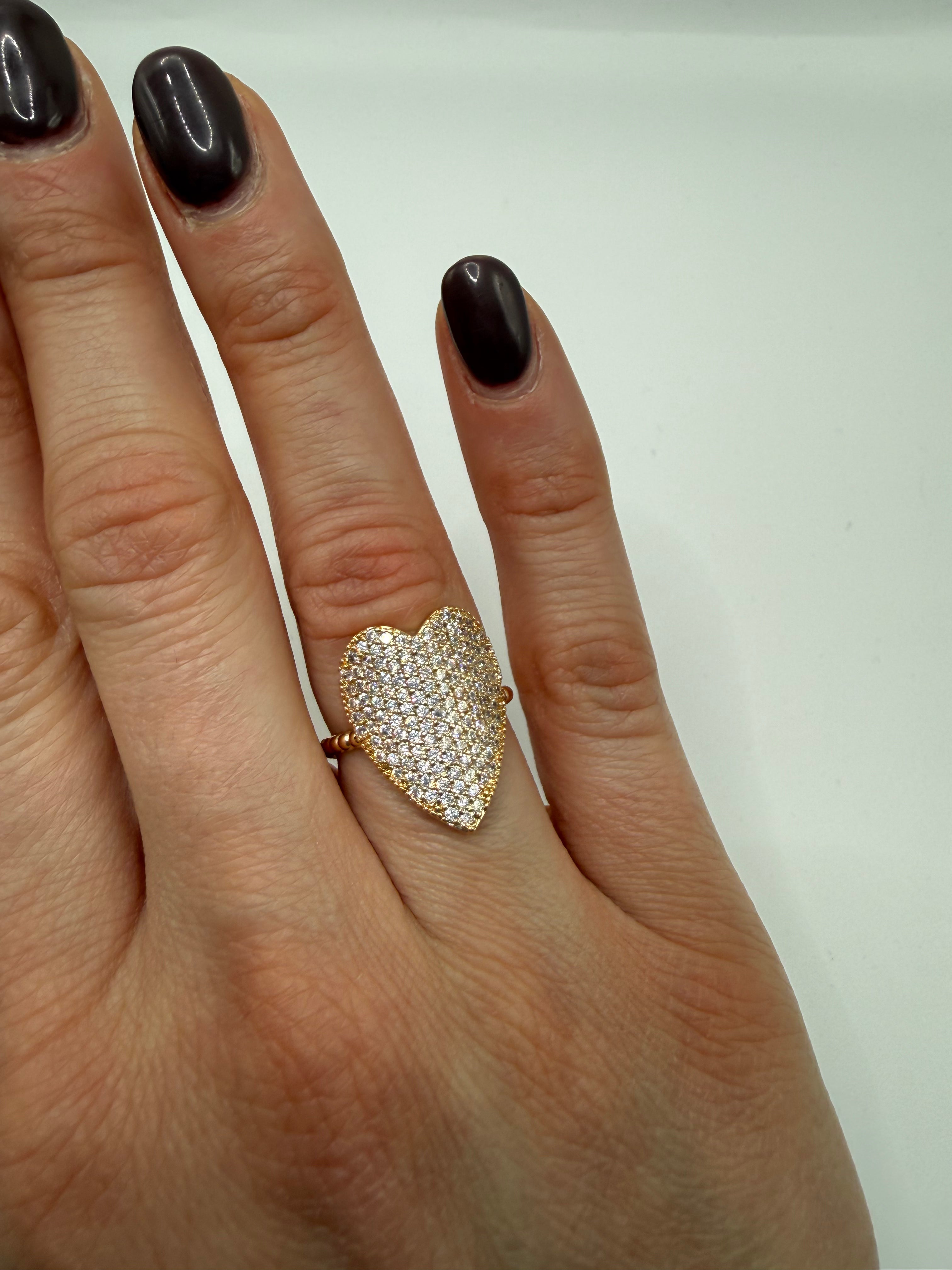 Anello SUPER CUORE - ORO