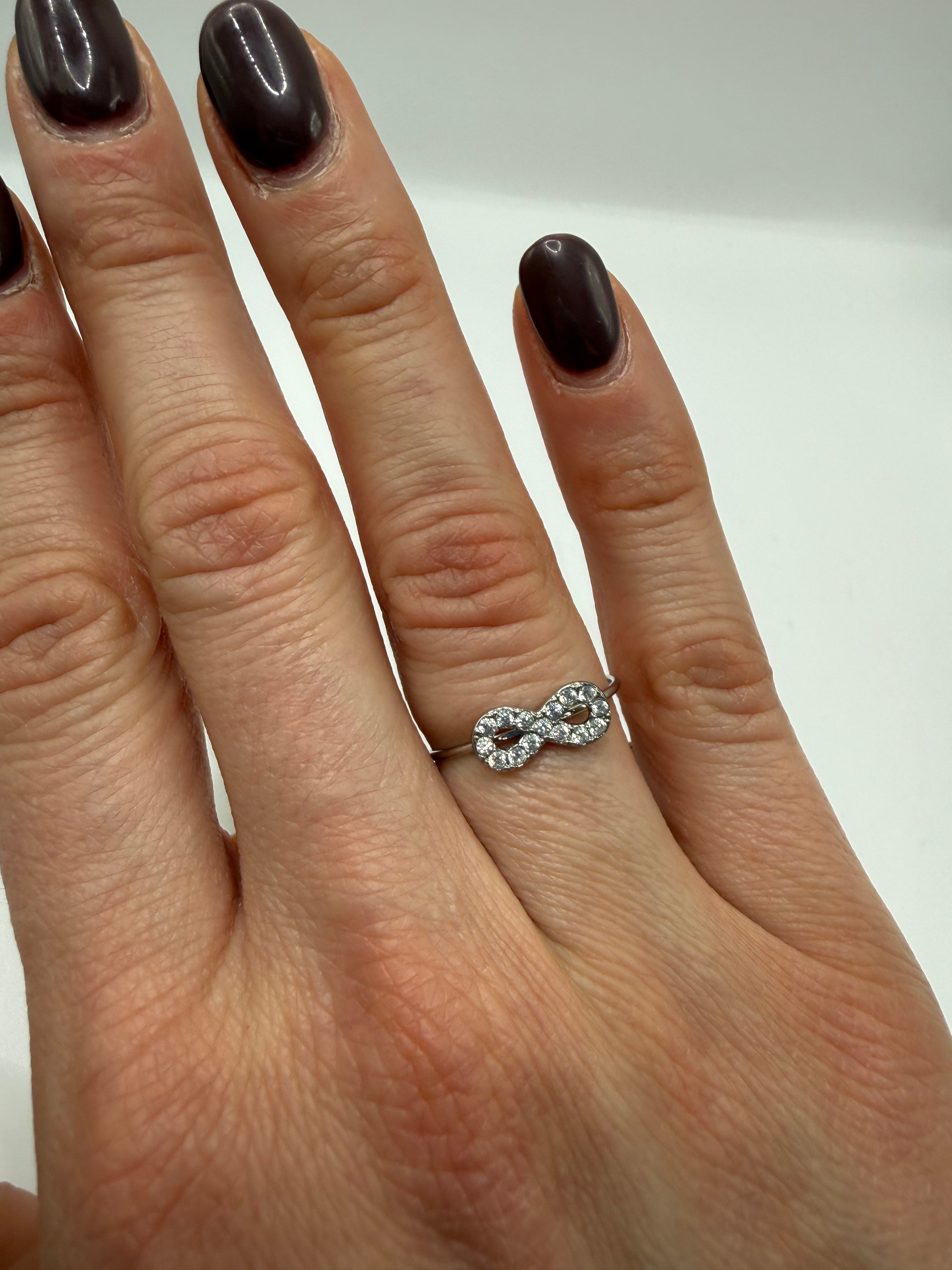 Anello INFINITY2 - ARGENTO