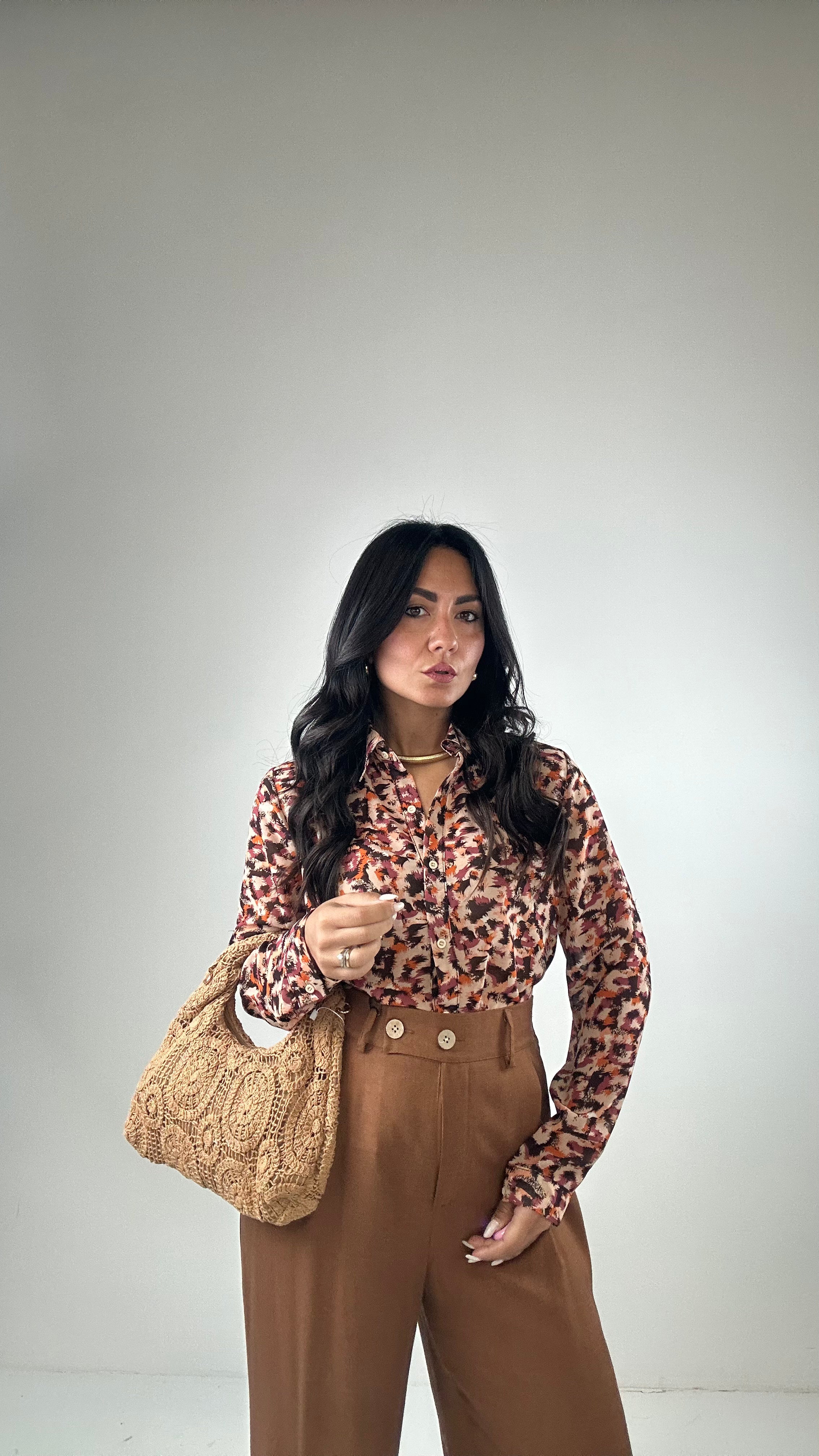 Camicia ALLEGRA - ARANCIO