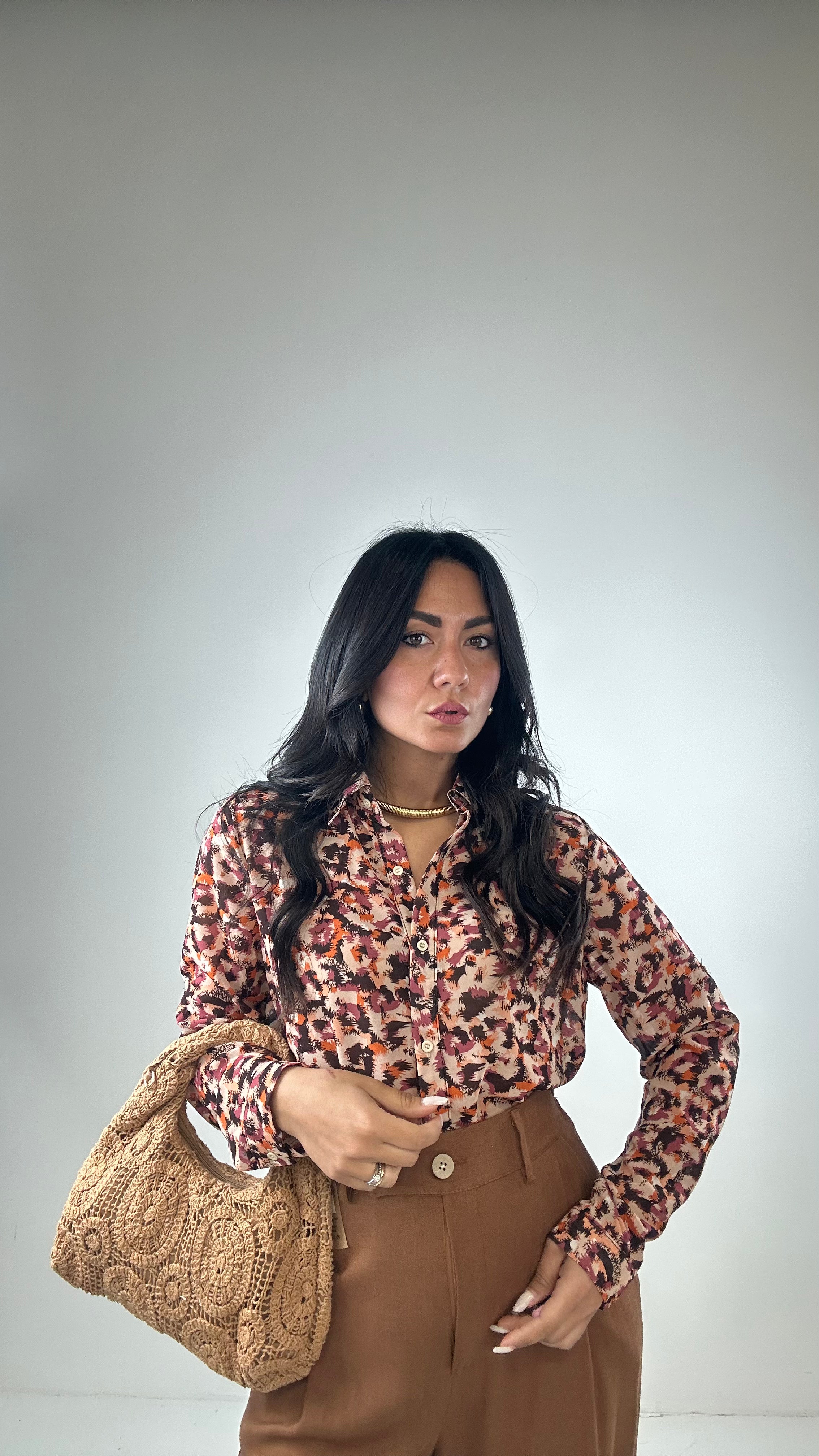Camicia ALLEGRA - ARANCIO