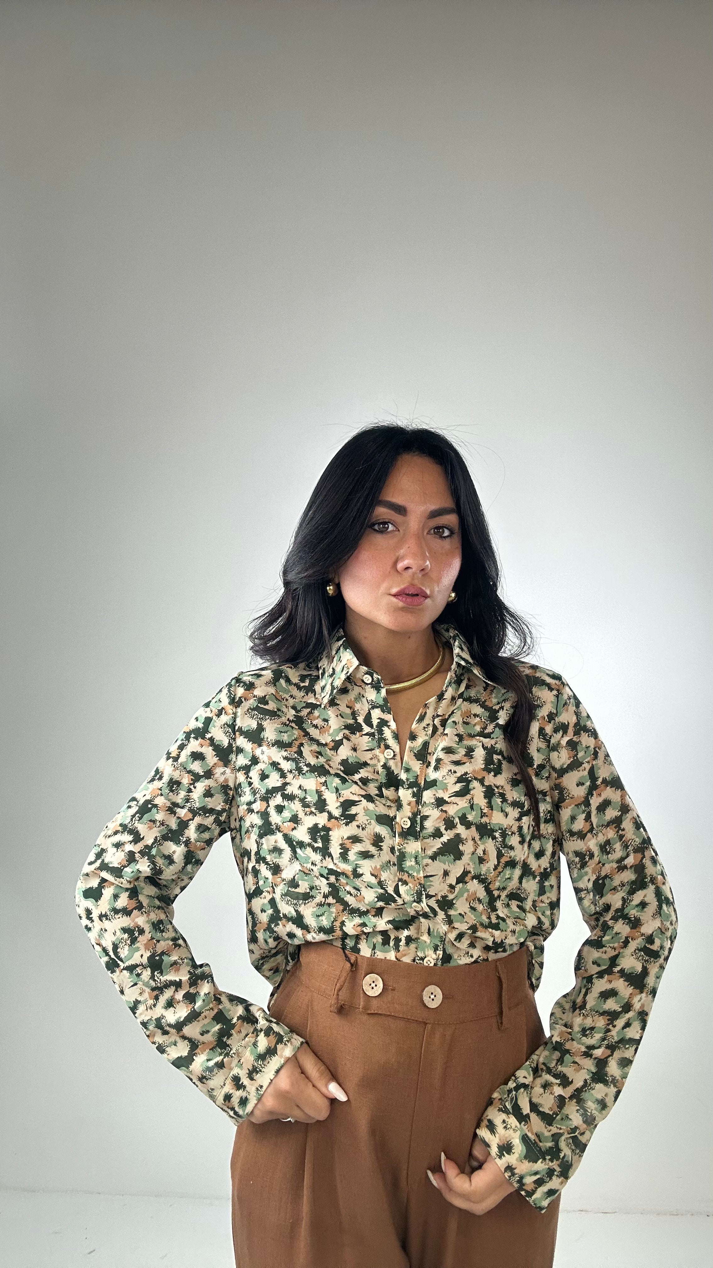 Camicia ALLEGRA - VERDE