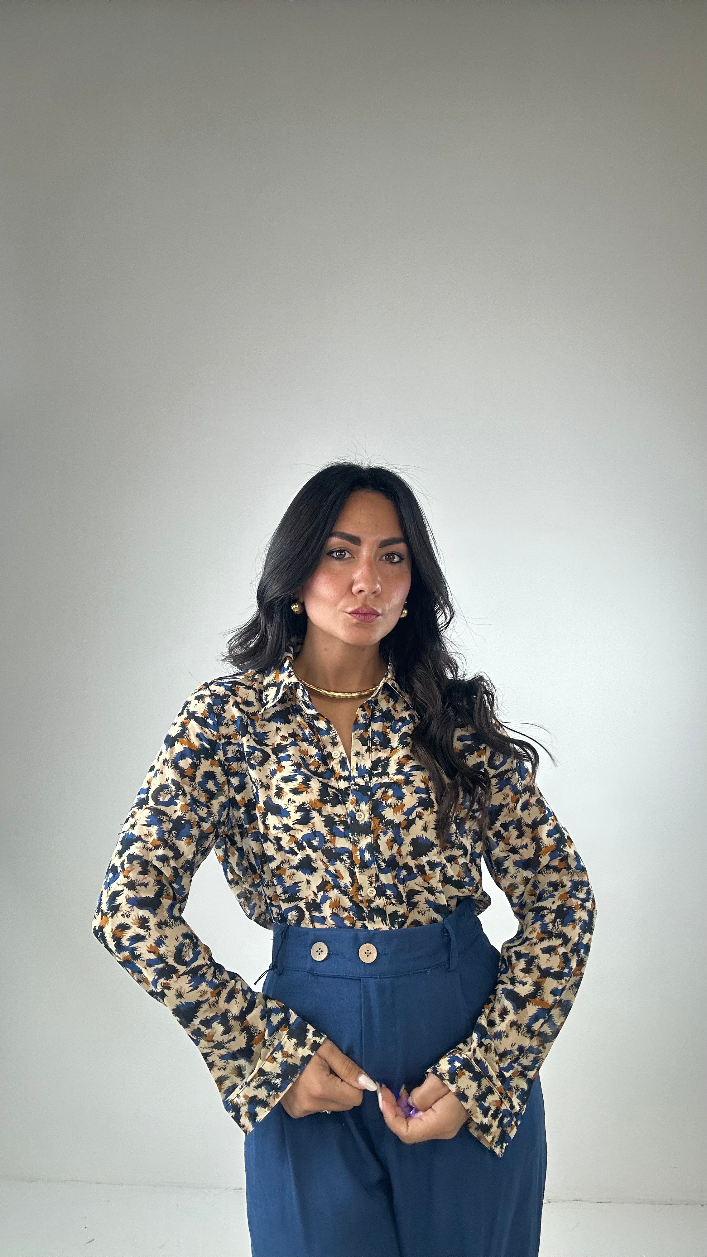 Camicia ALLEGRA - BLU