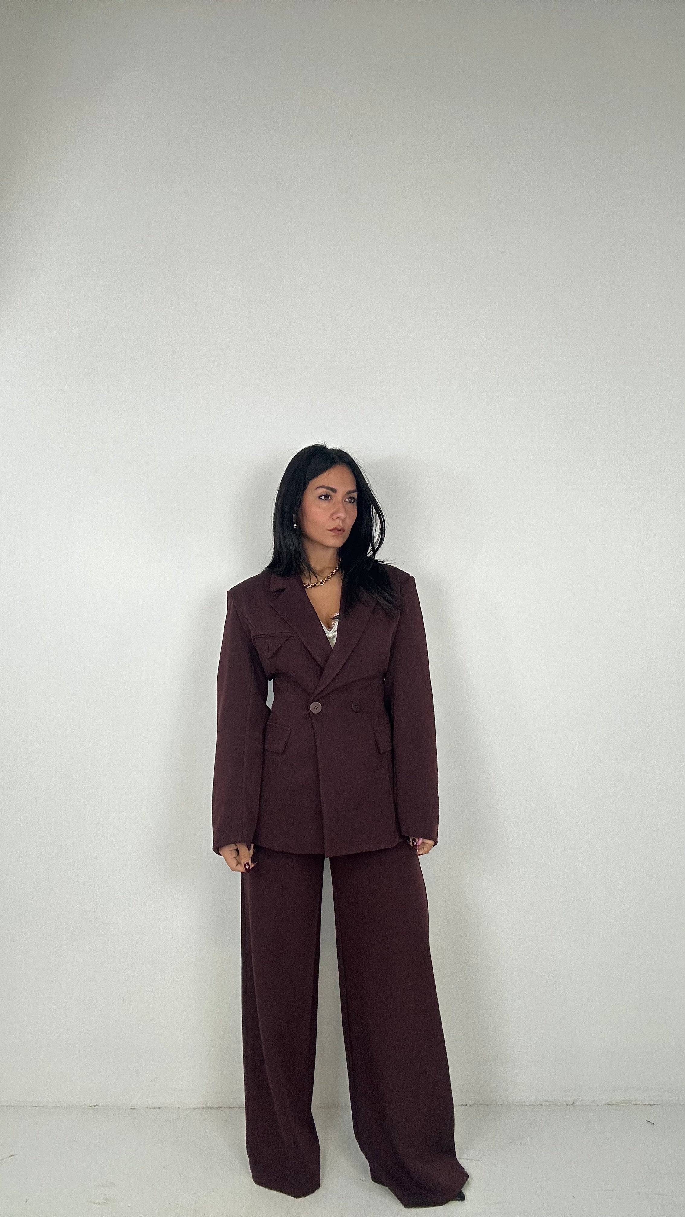 Tailleur TRIANGLE - BORDEAUX