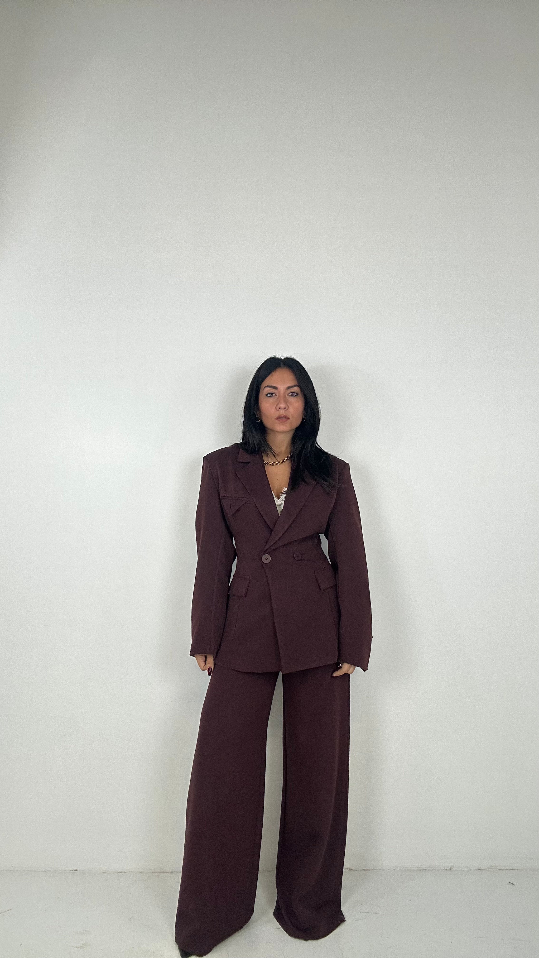 Tailleur TRIANGLE - BORDEAUX