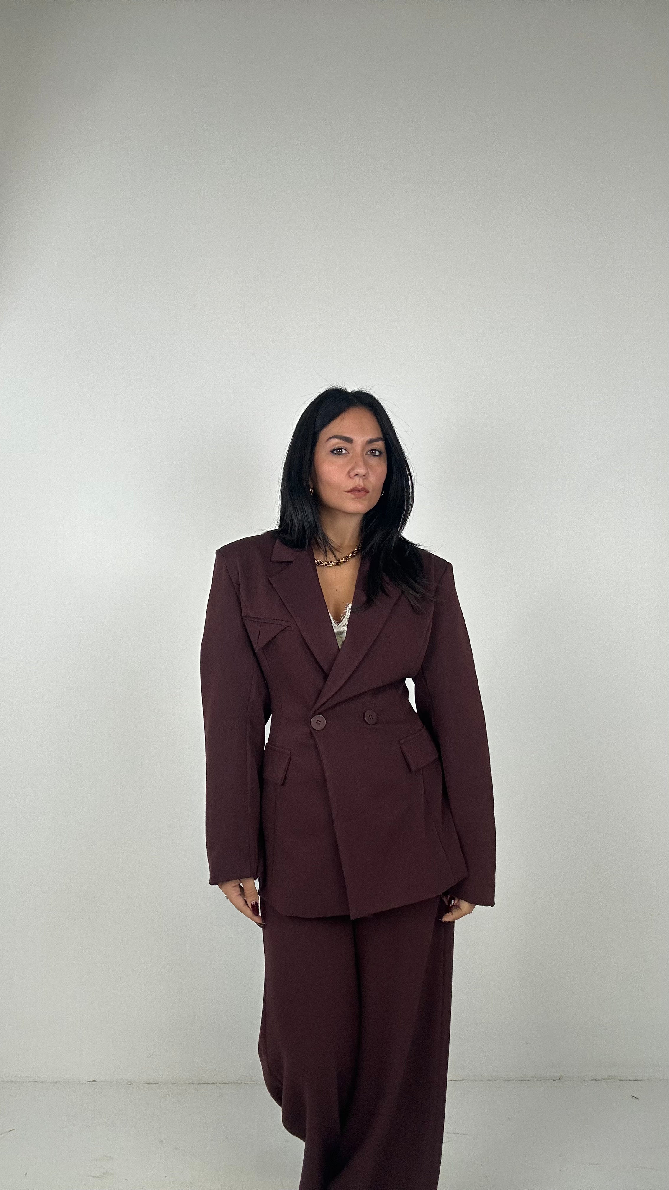 Tailleur TRIANGLE - BORDEAUX