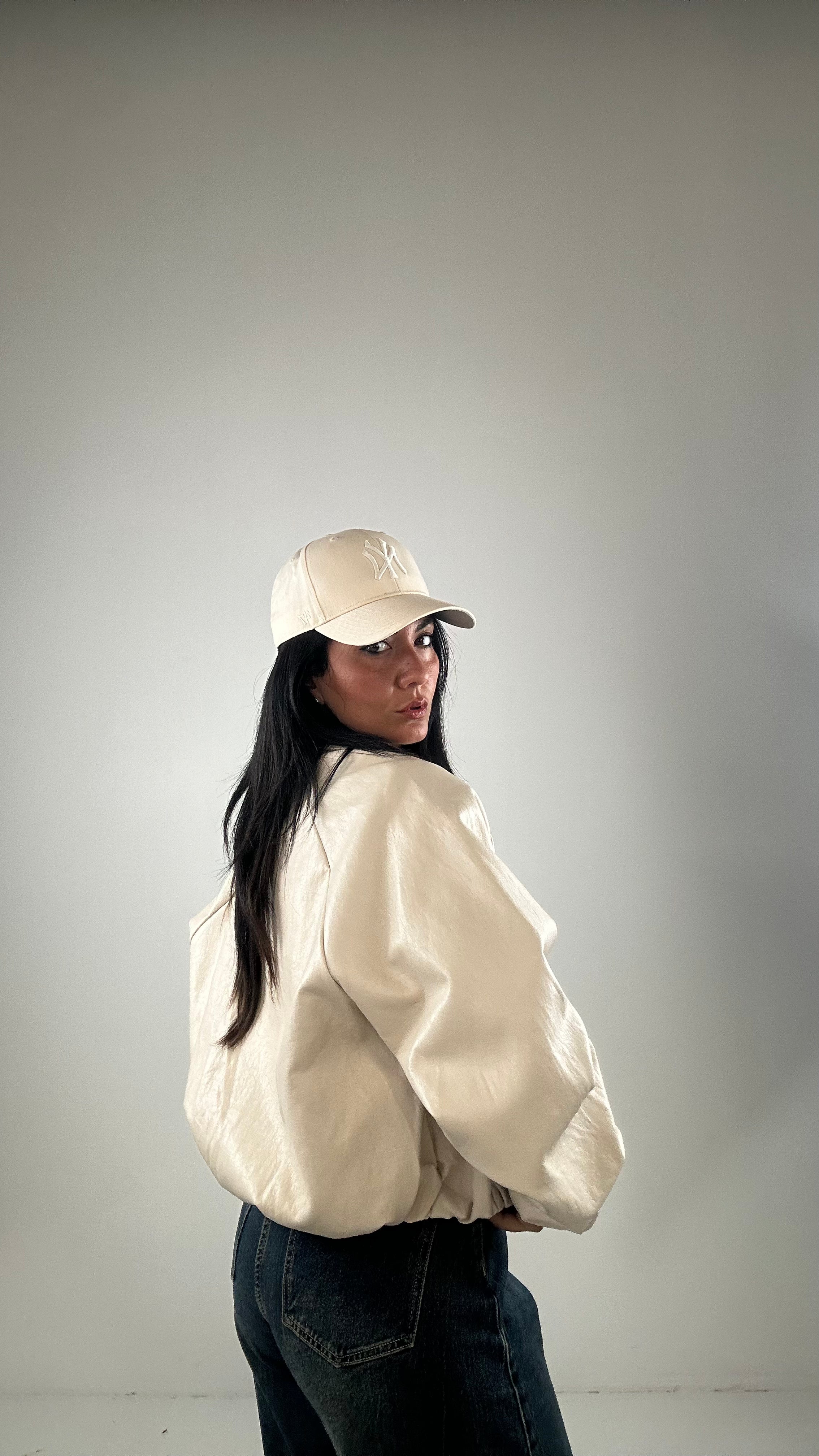 Giubbino ECOPELLE BALL - CREMA