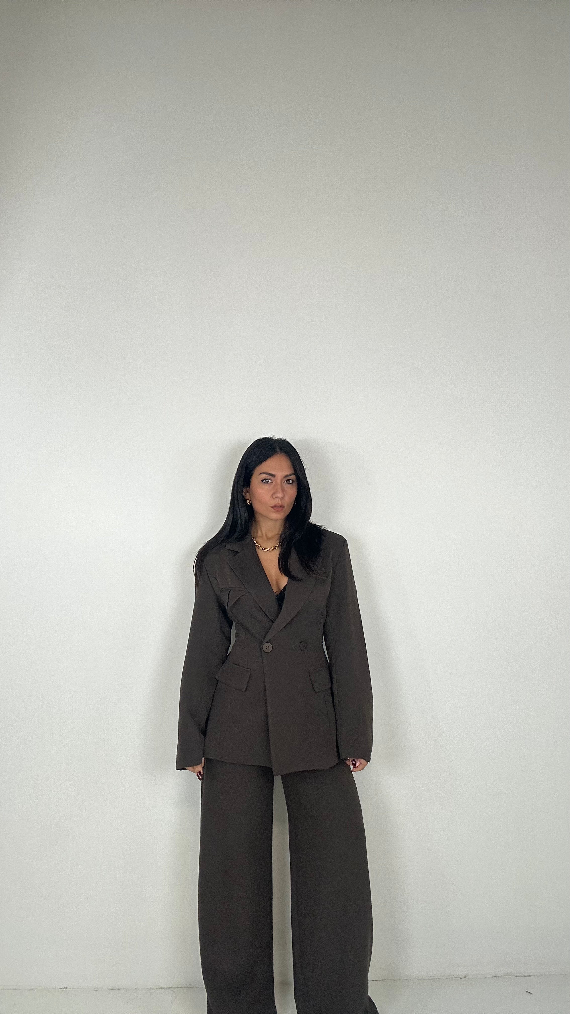 Tailleur TRIANGLE - MARRONE