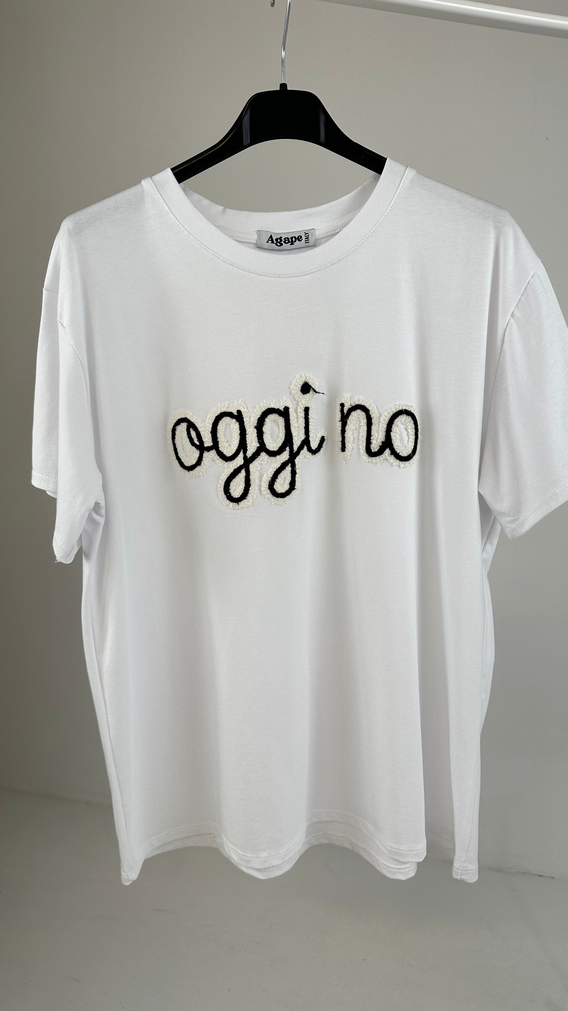 T-shirt OGGI NO - NERO