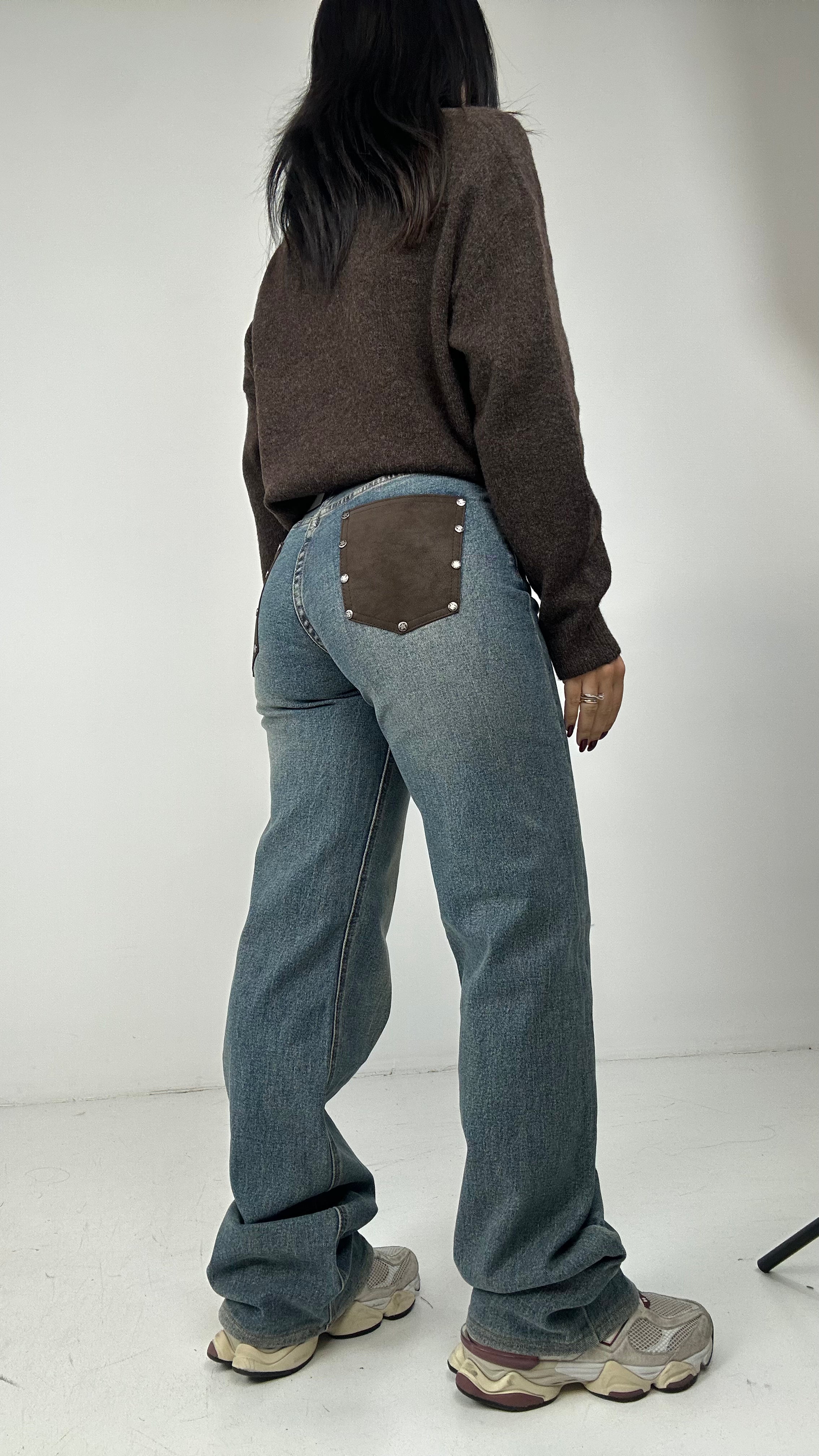 Jeans TASCHE STAR CAMOSCIO - JEANS