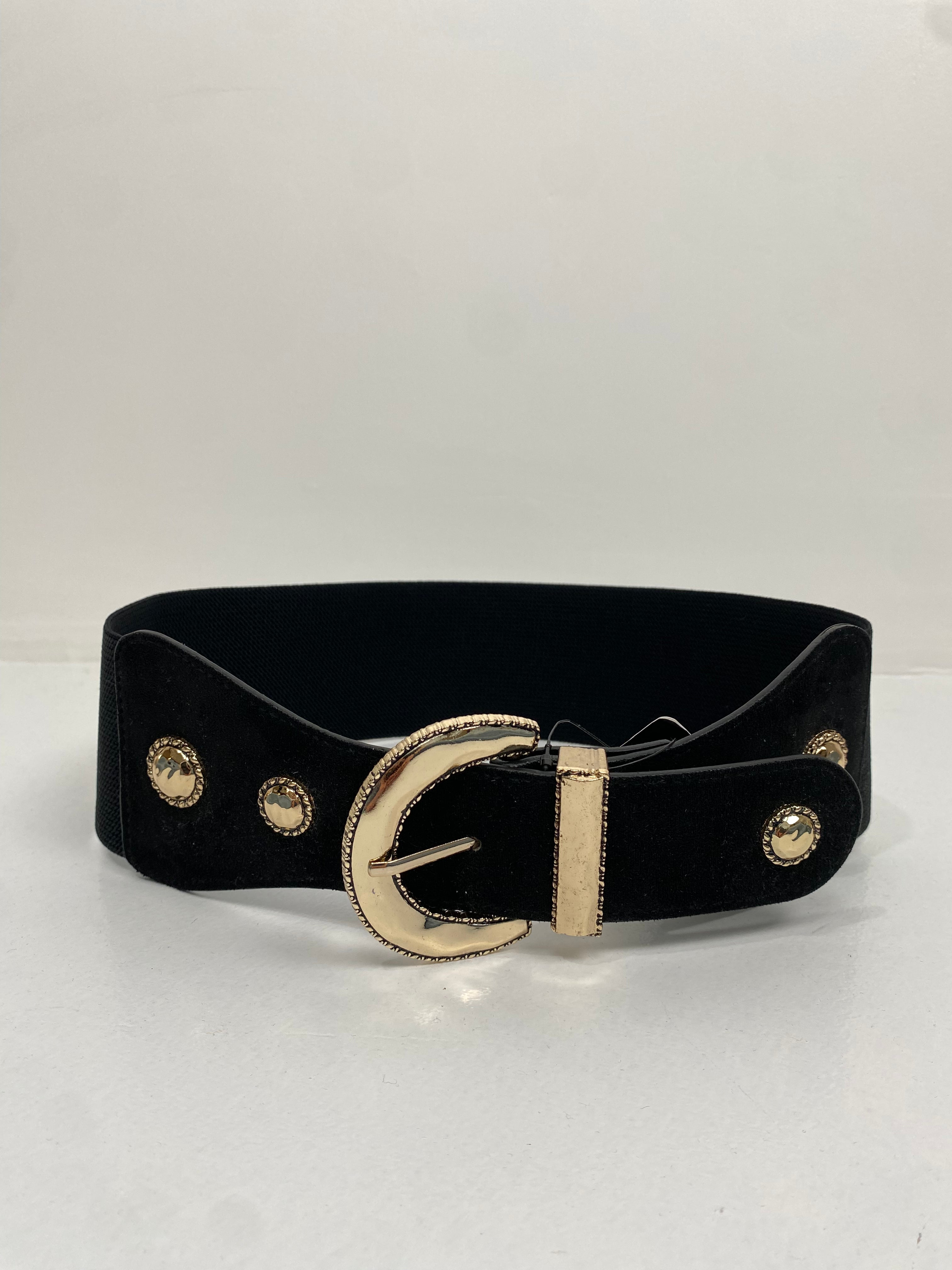 Cintura ELASTICA BOTTON - NERO