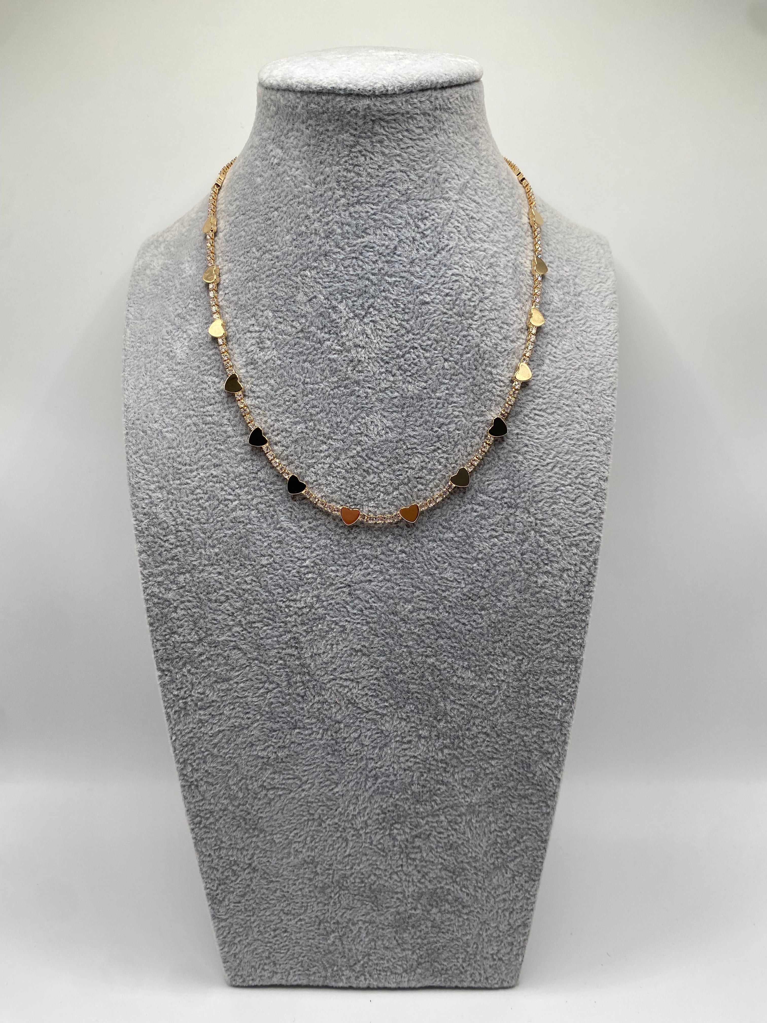 COLLANA CUORICINI MINI - ORO