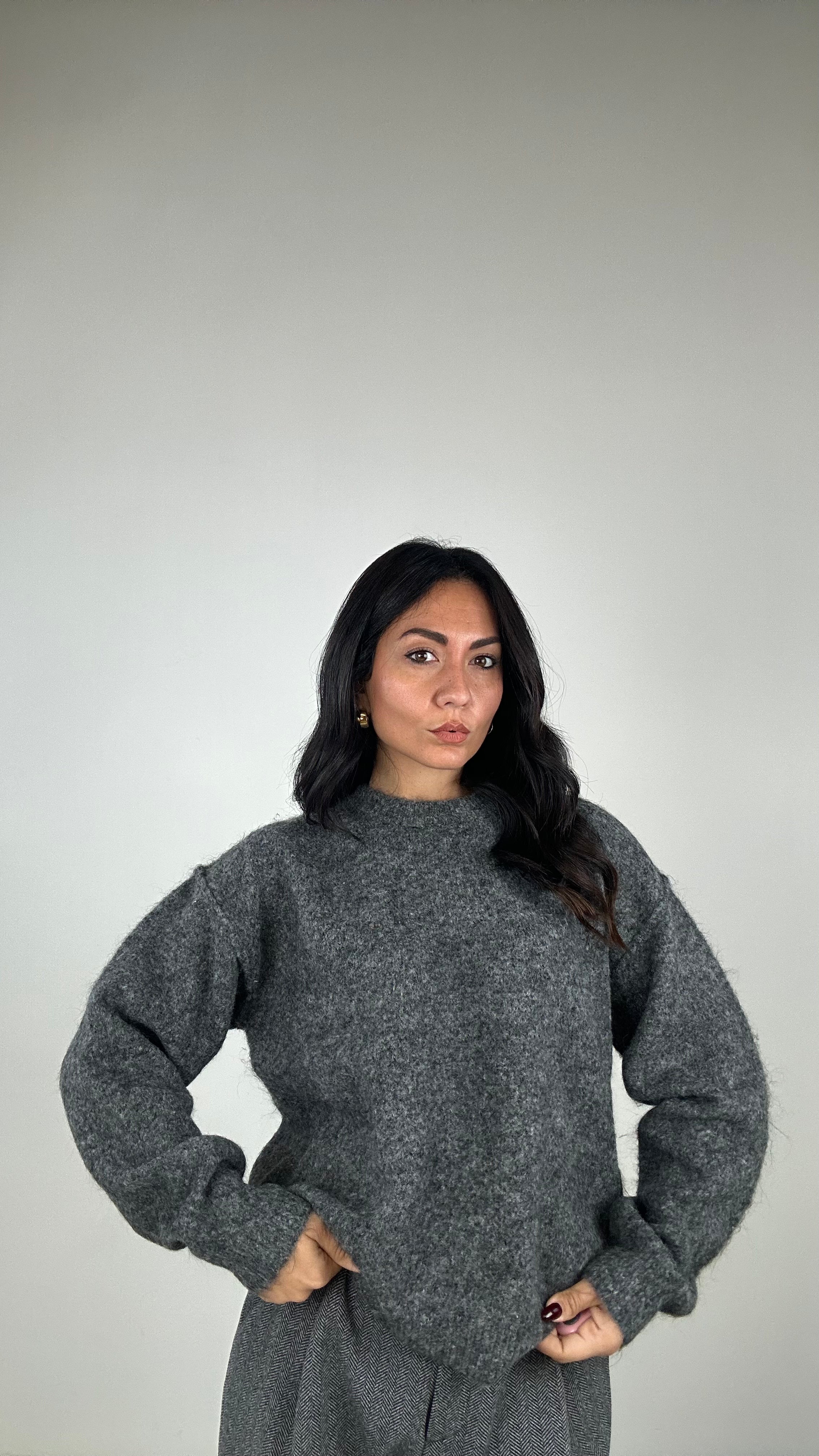 Pull MORBIDO WINTER - GRIGIO