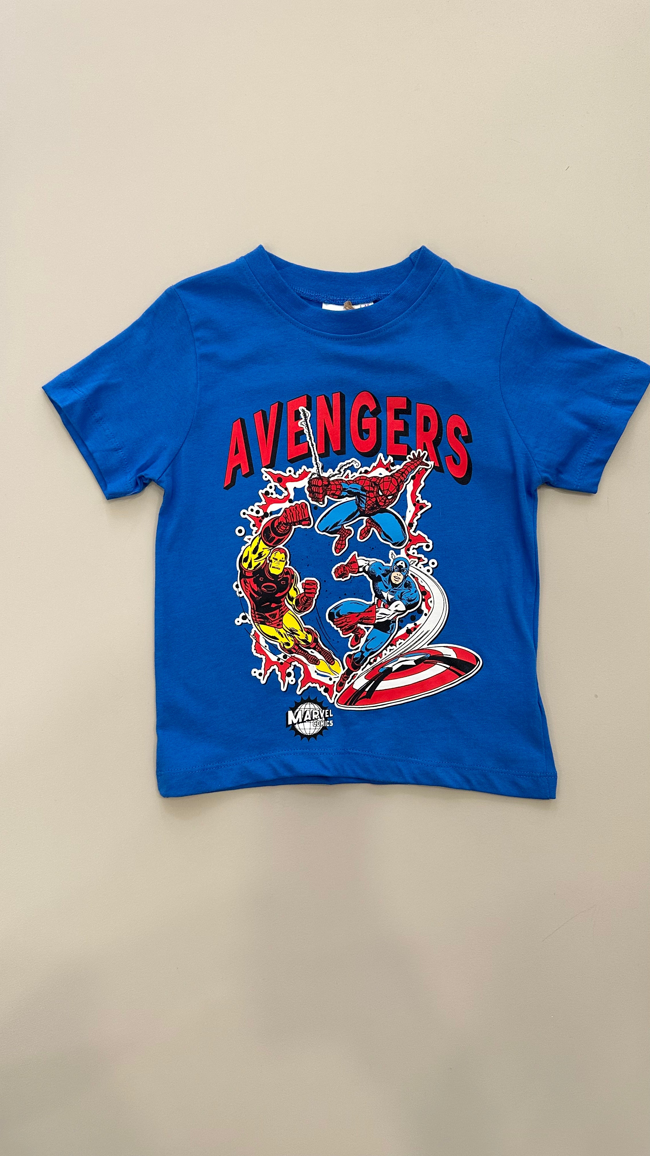 T-shirt AVENGERS 4-10A - BLU
