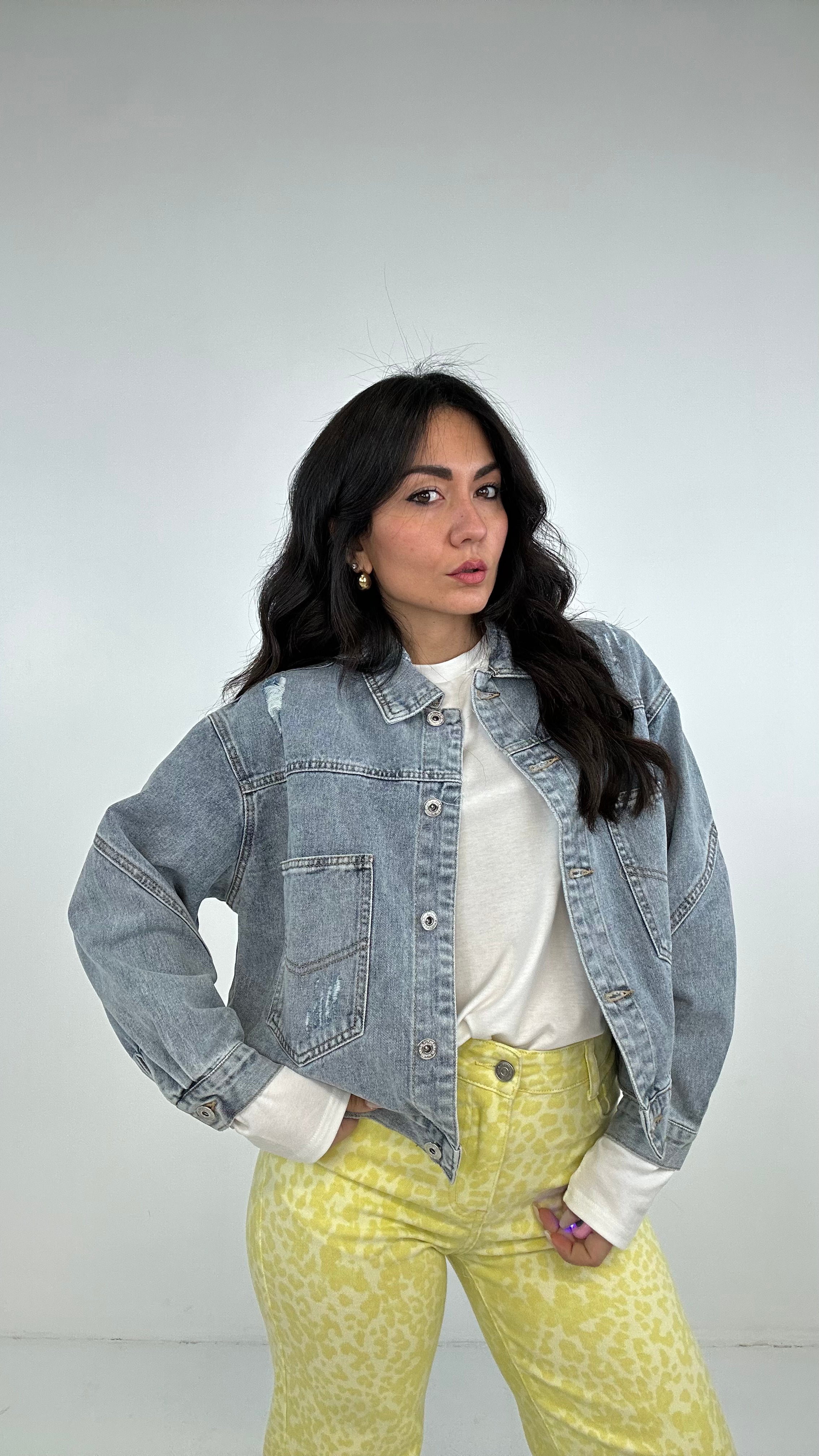 Giubbino DENIM STRAPPO - JEANS