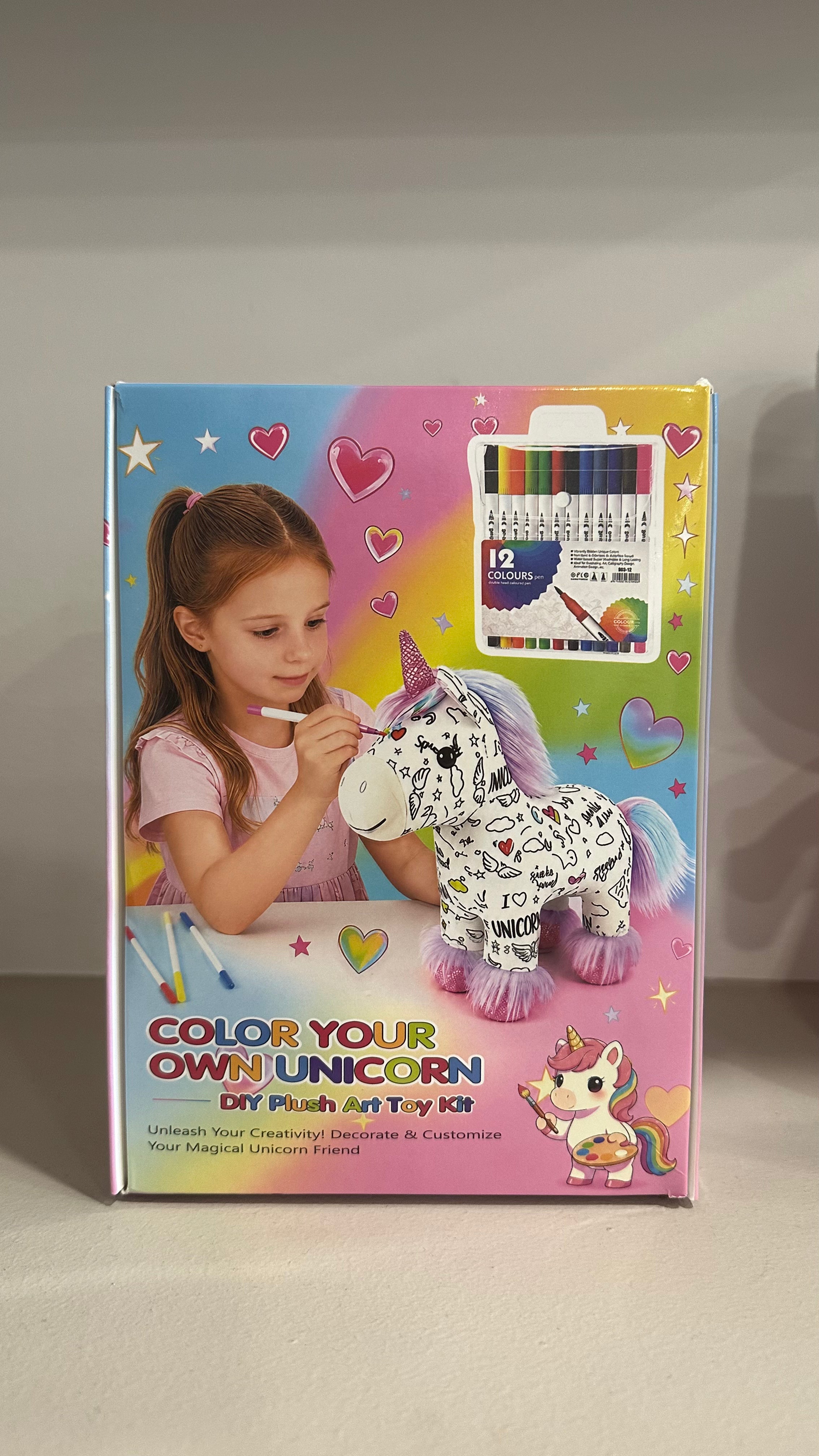COLORA IL TUO UNICORNO - MULTICOLOR