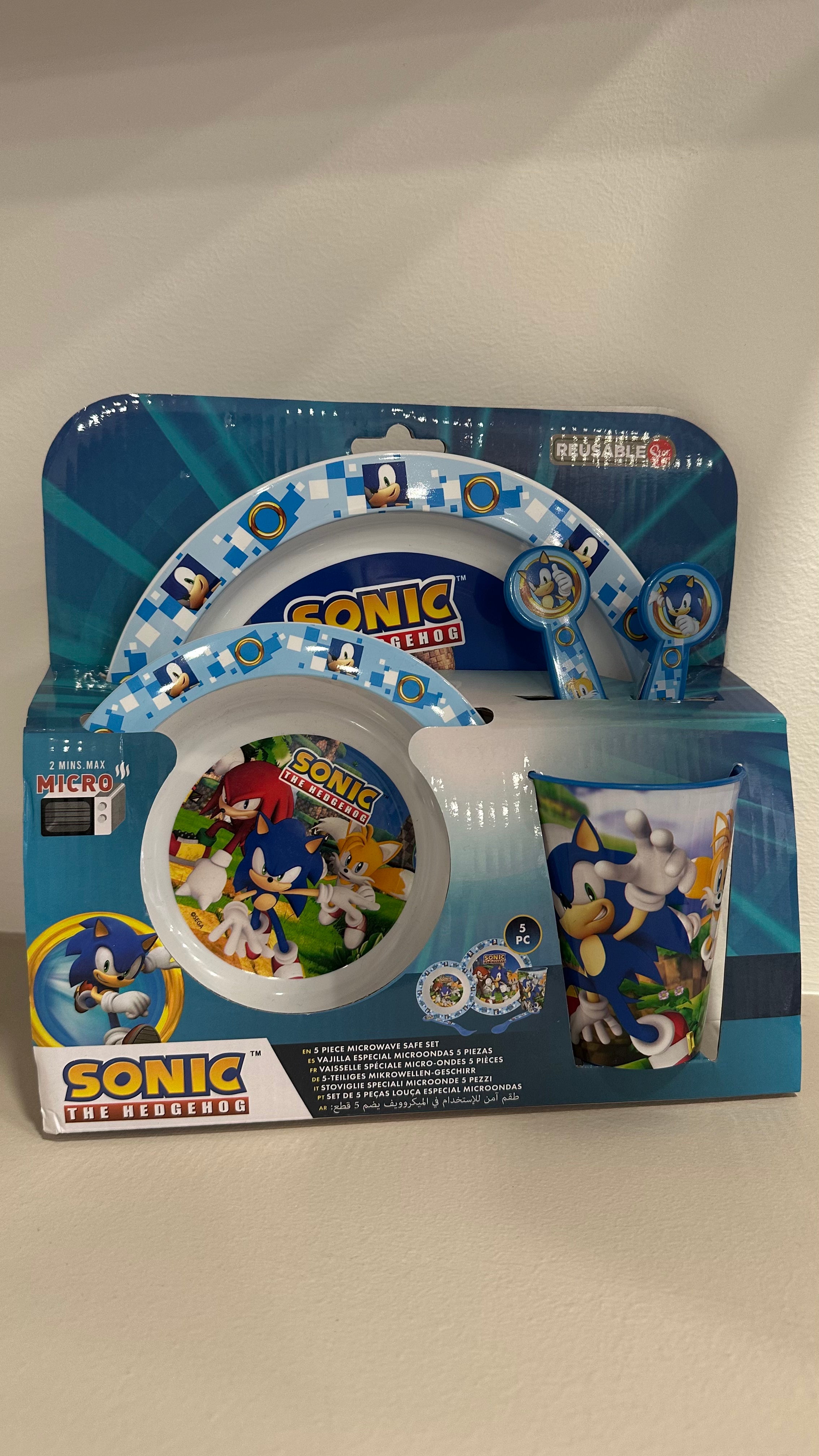 Set PAPA 5PEZ DELUX - AZZURRO