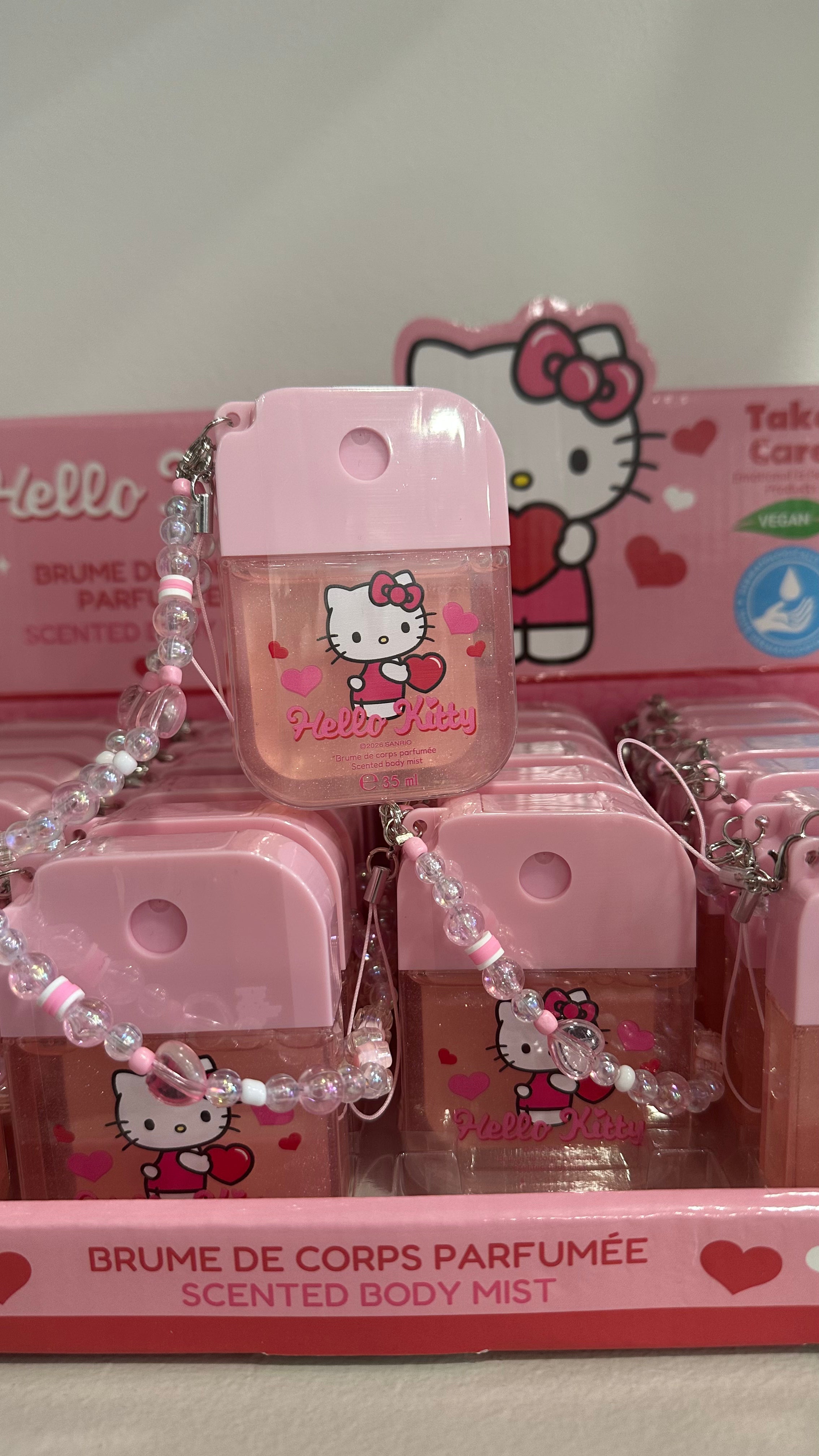Profumo CORPO GLITER HELLO KITTY - ROSA
