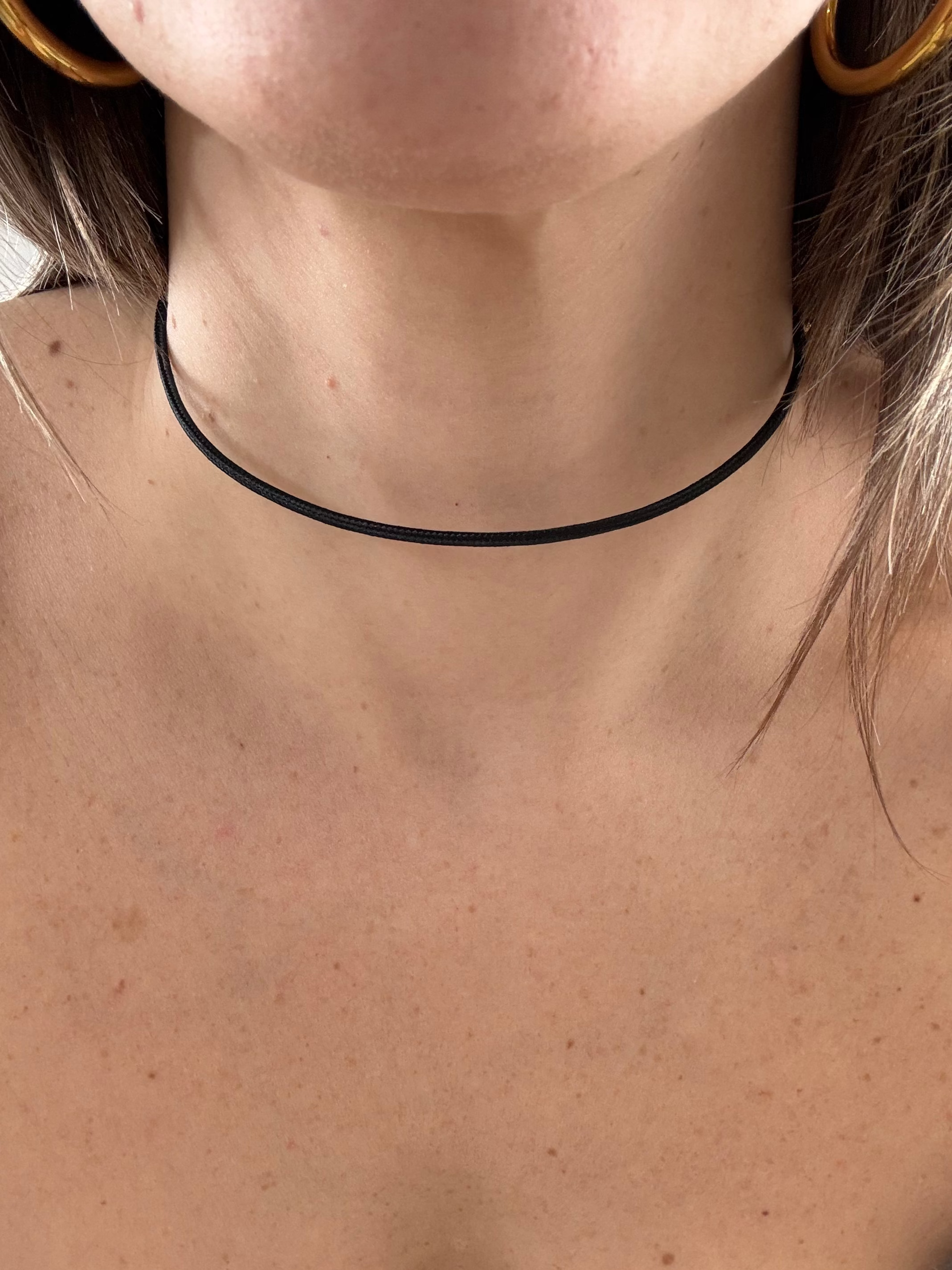 Collana A CALAMITA - NERO