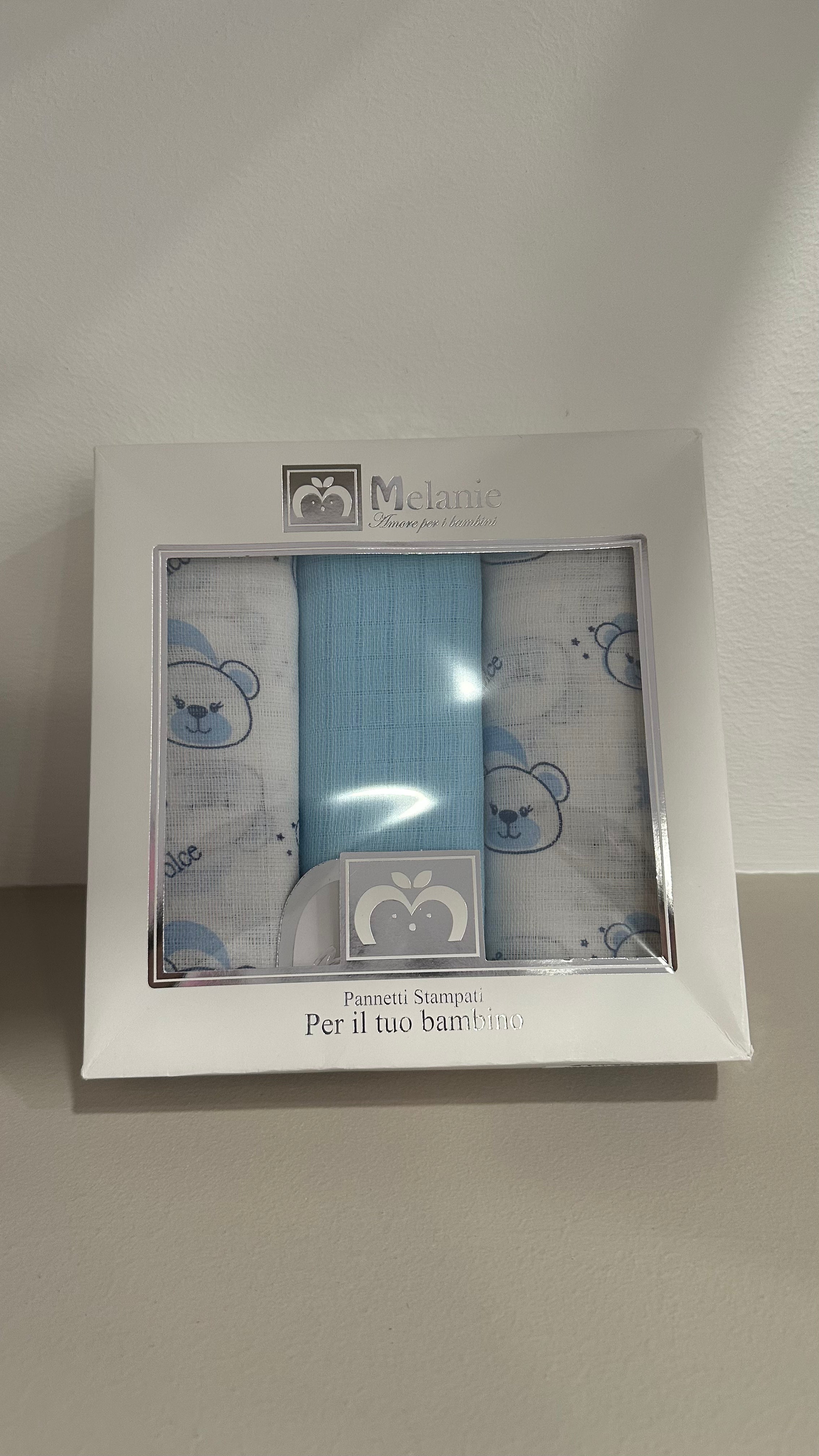 Set mussole ORSETTI - CELESTE