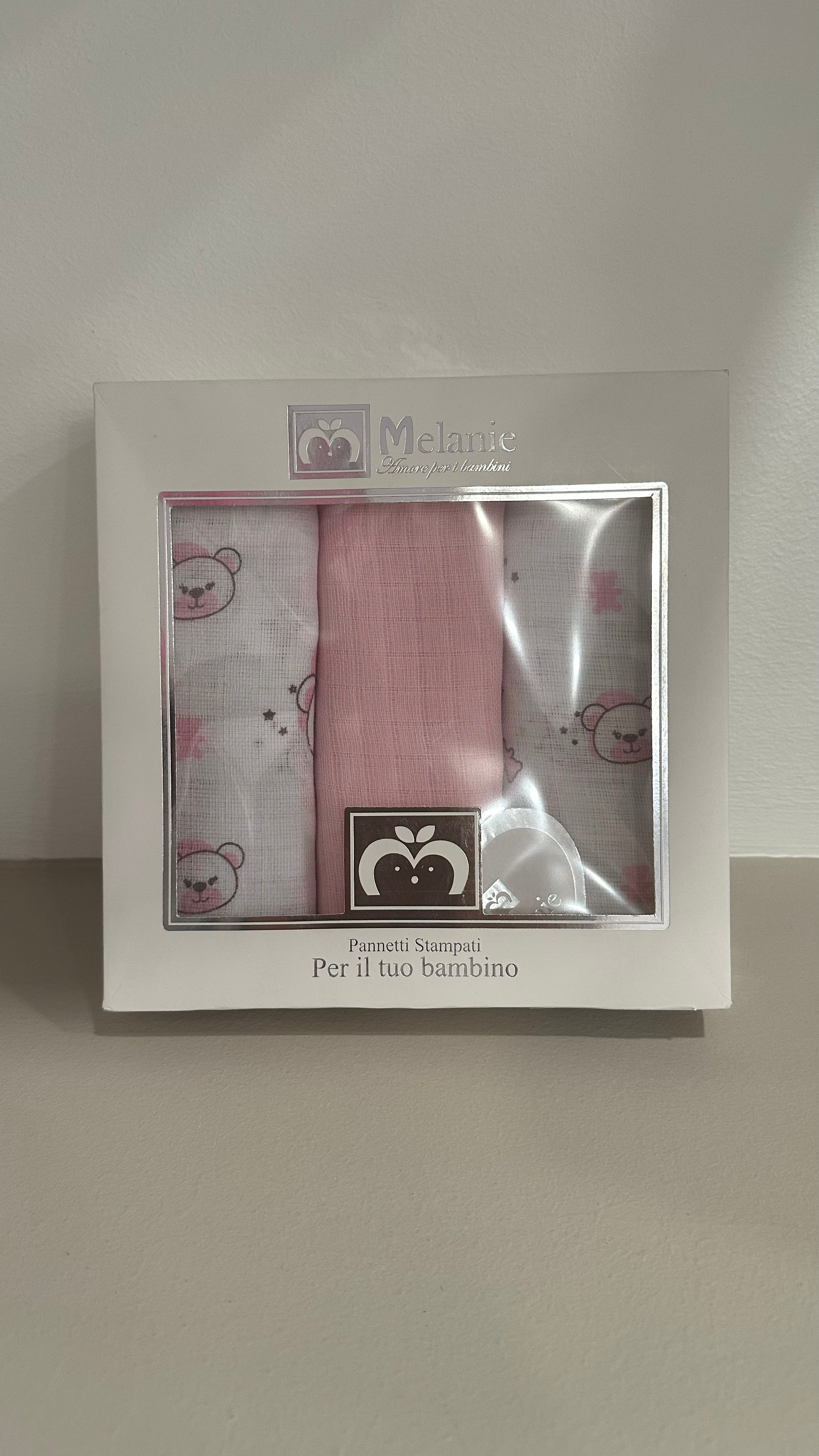 Set mussole ORSETTI - ROSA