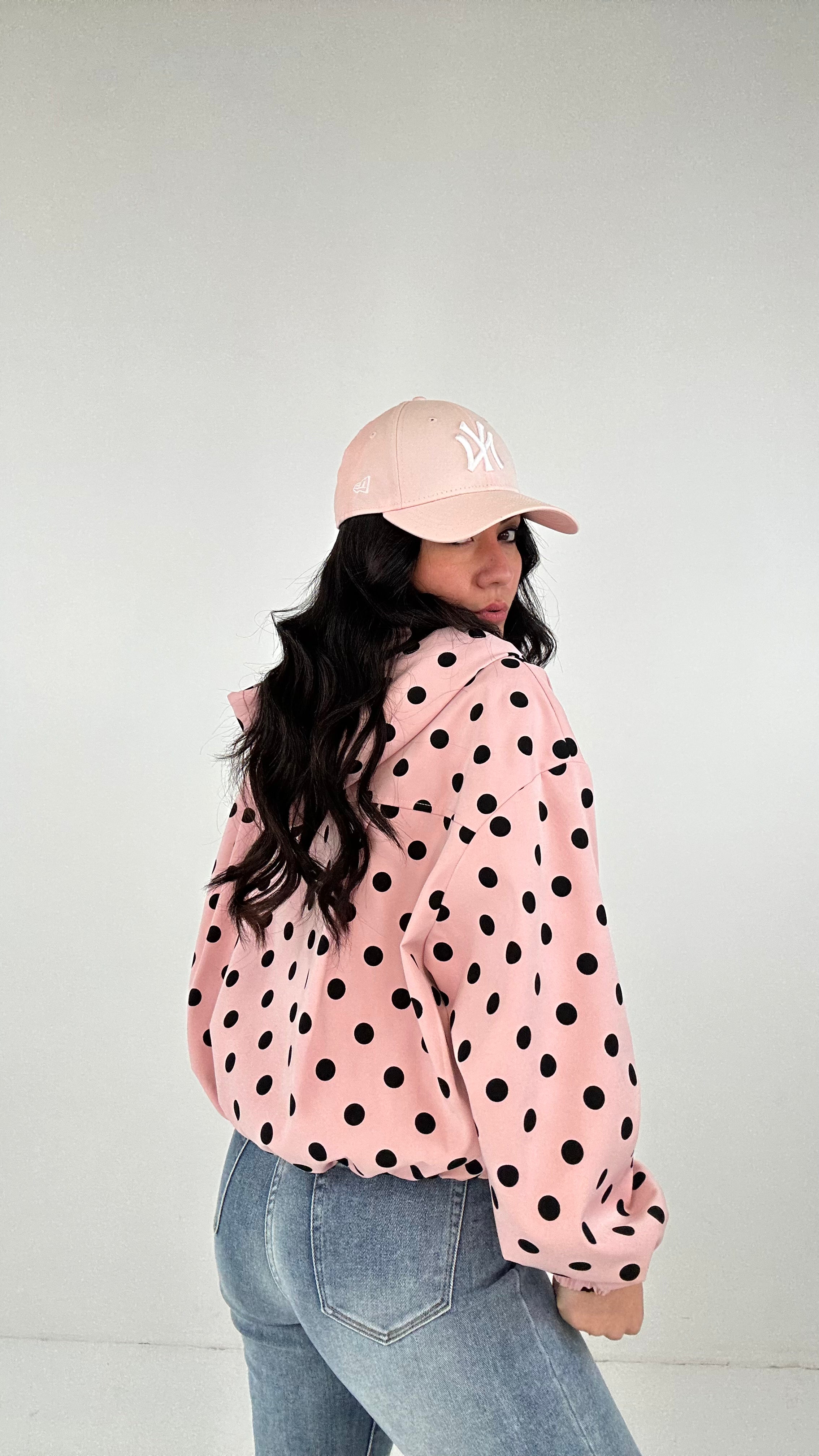 Giubbino A POIS - ROSA