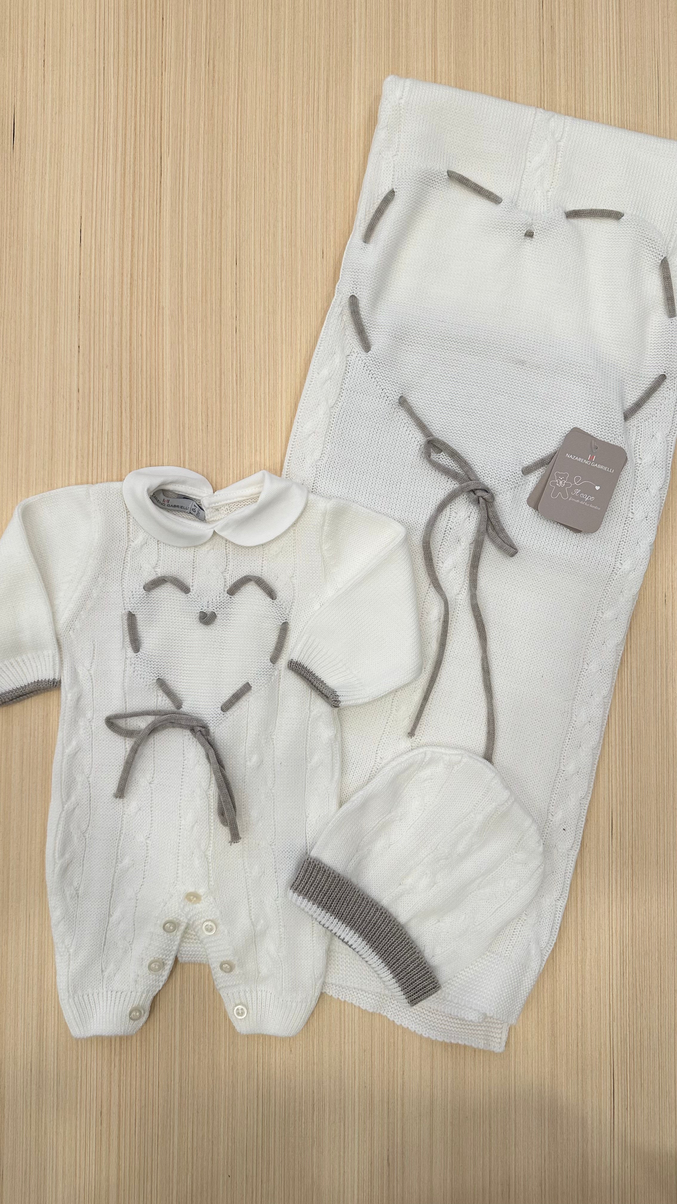 Set NAZARENO CUORE - PANNA