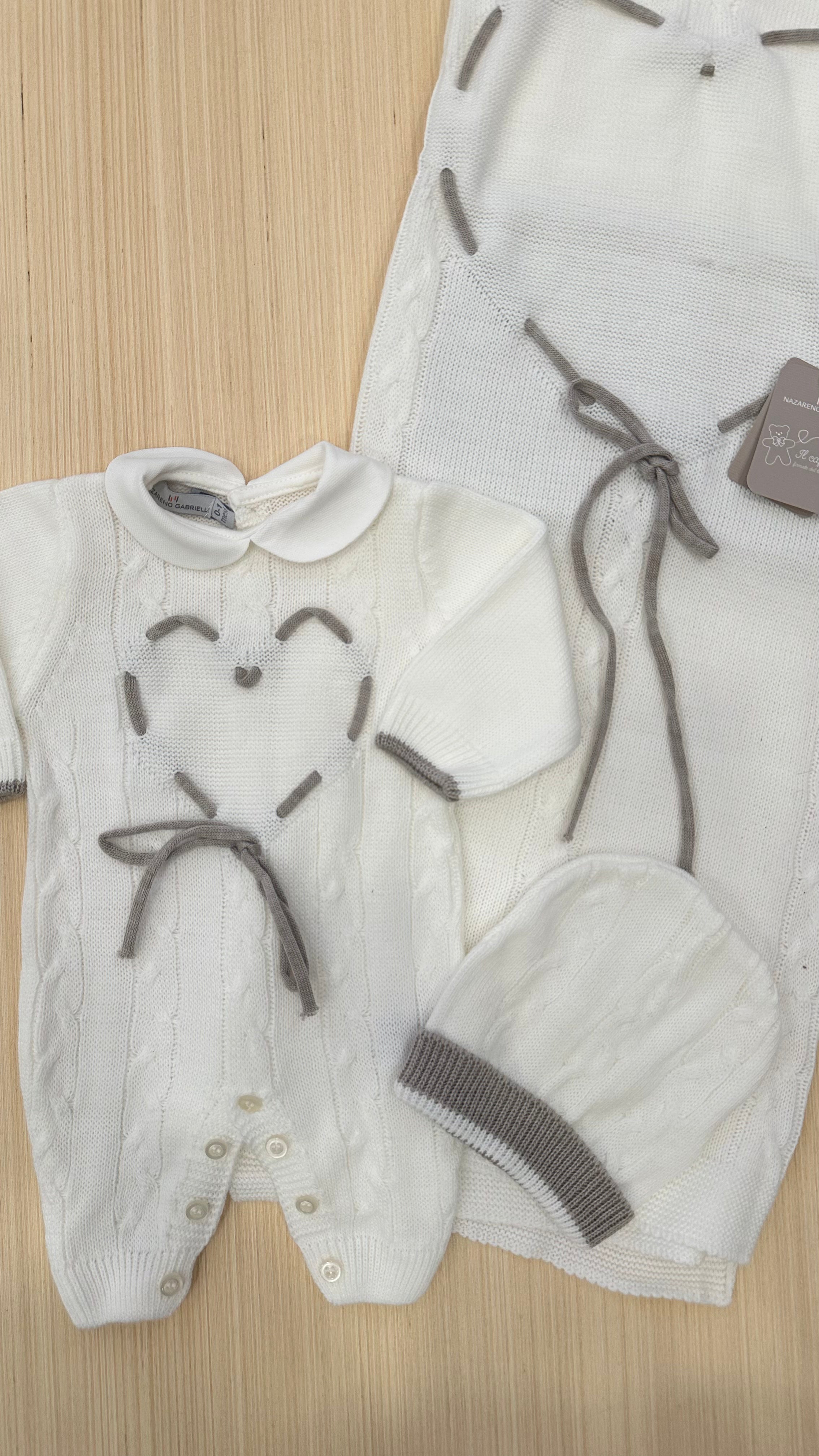 Set NAZARENO CUORE - PANNA