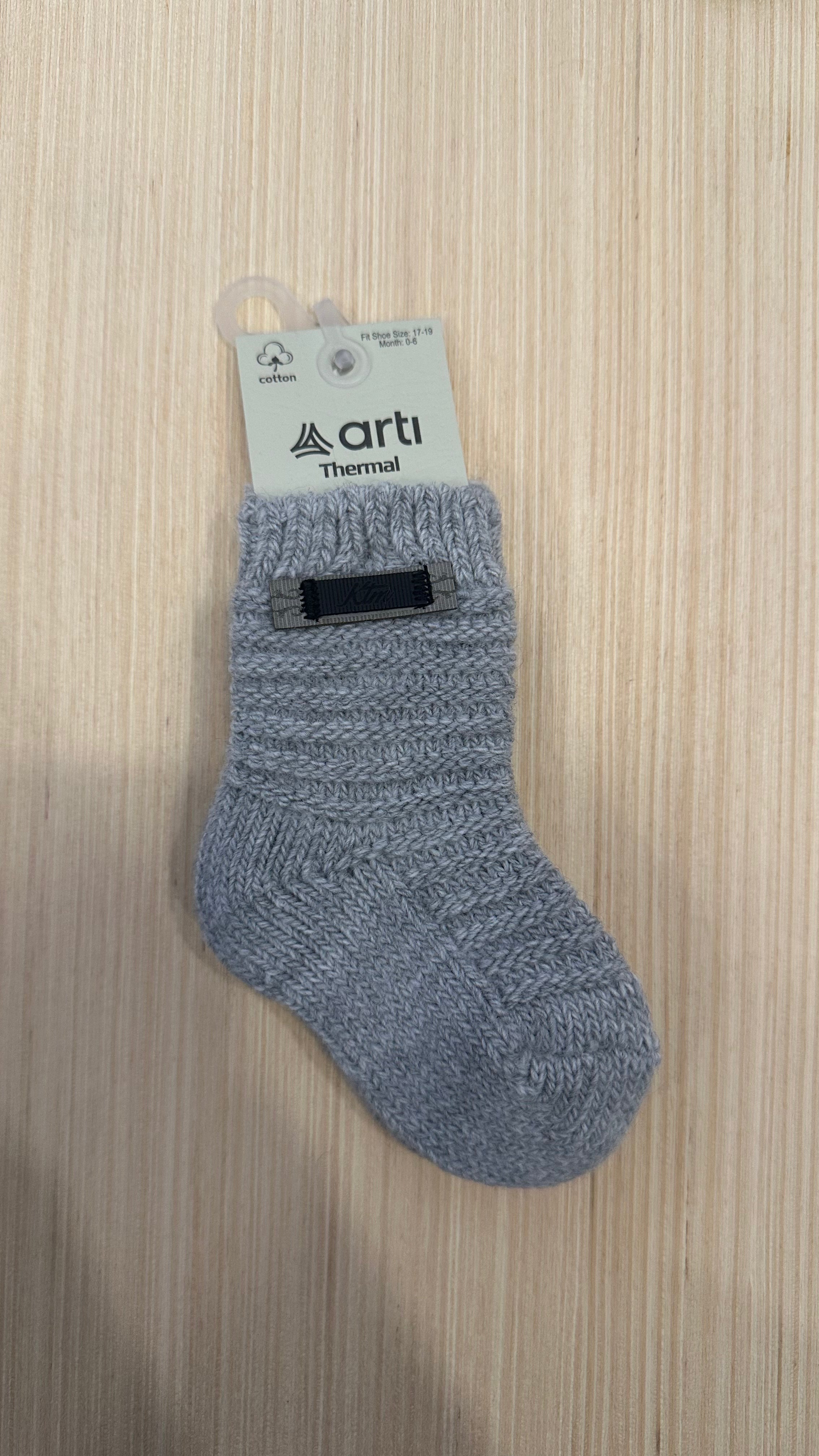 Babucce BASIC BOY 0-6M - GRIGIO