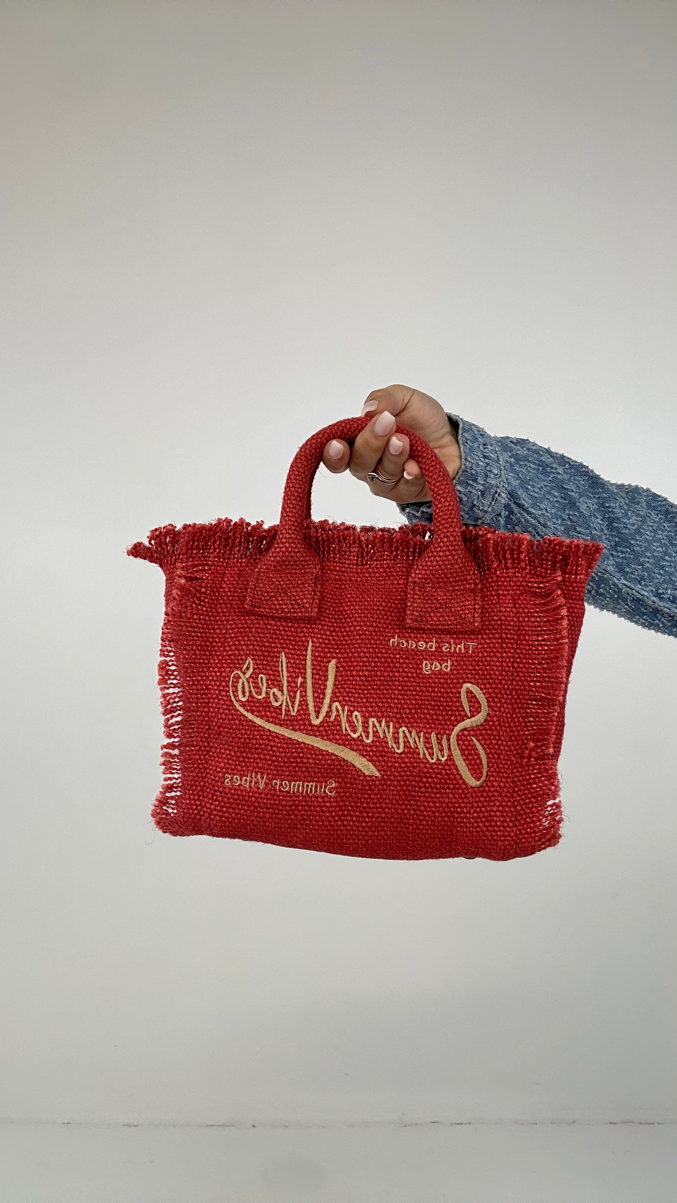 Borsa SUMMER VIBES COLOR - ROSSO