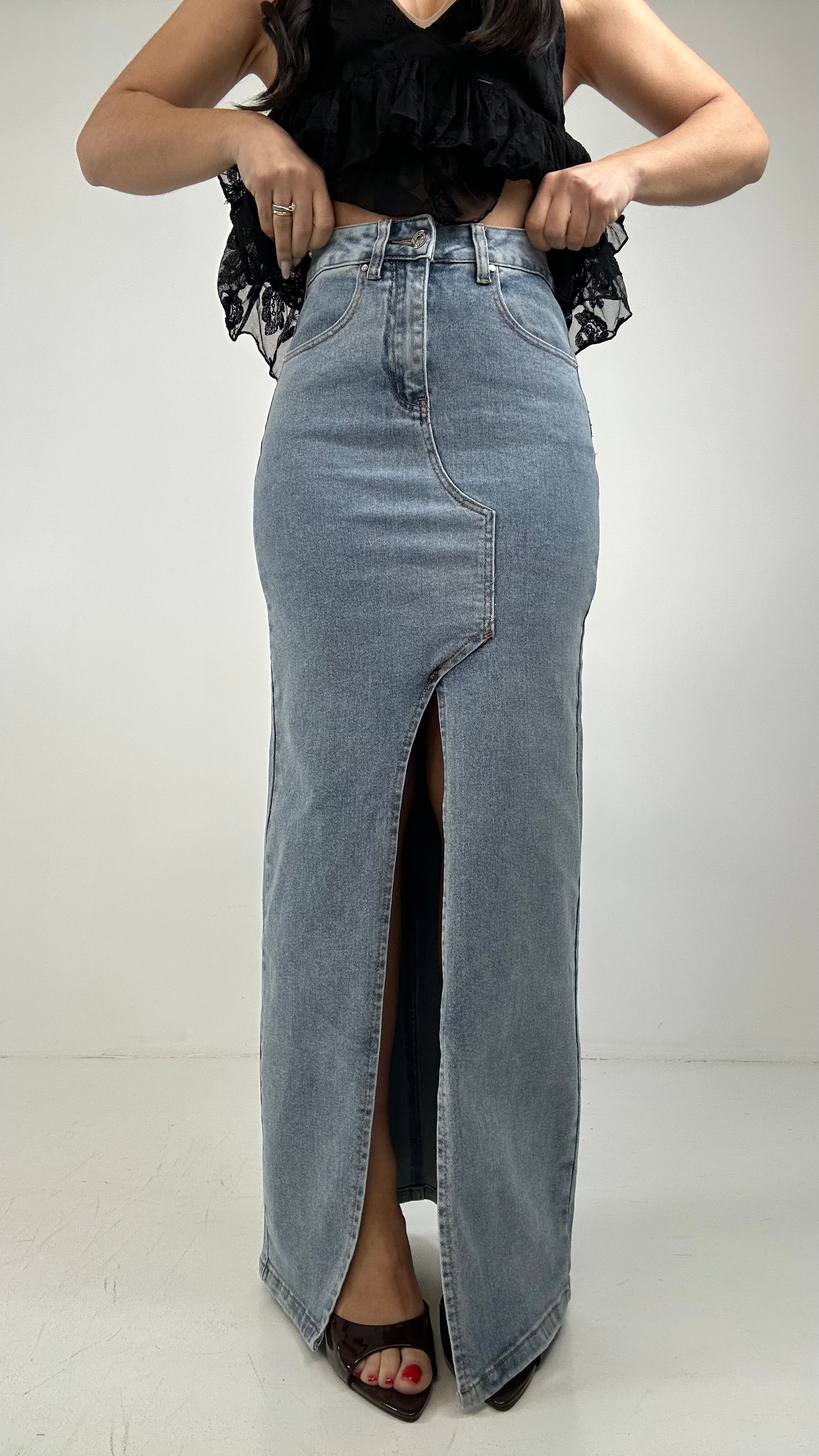Gonna DENIM LUNGA - JEANS