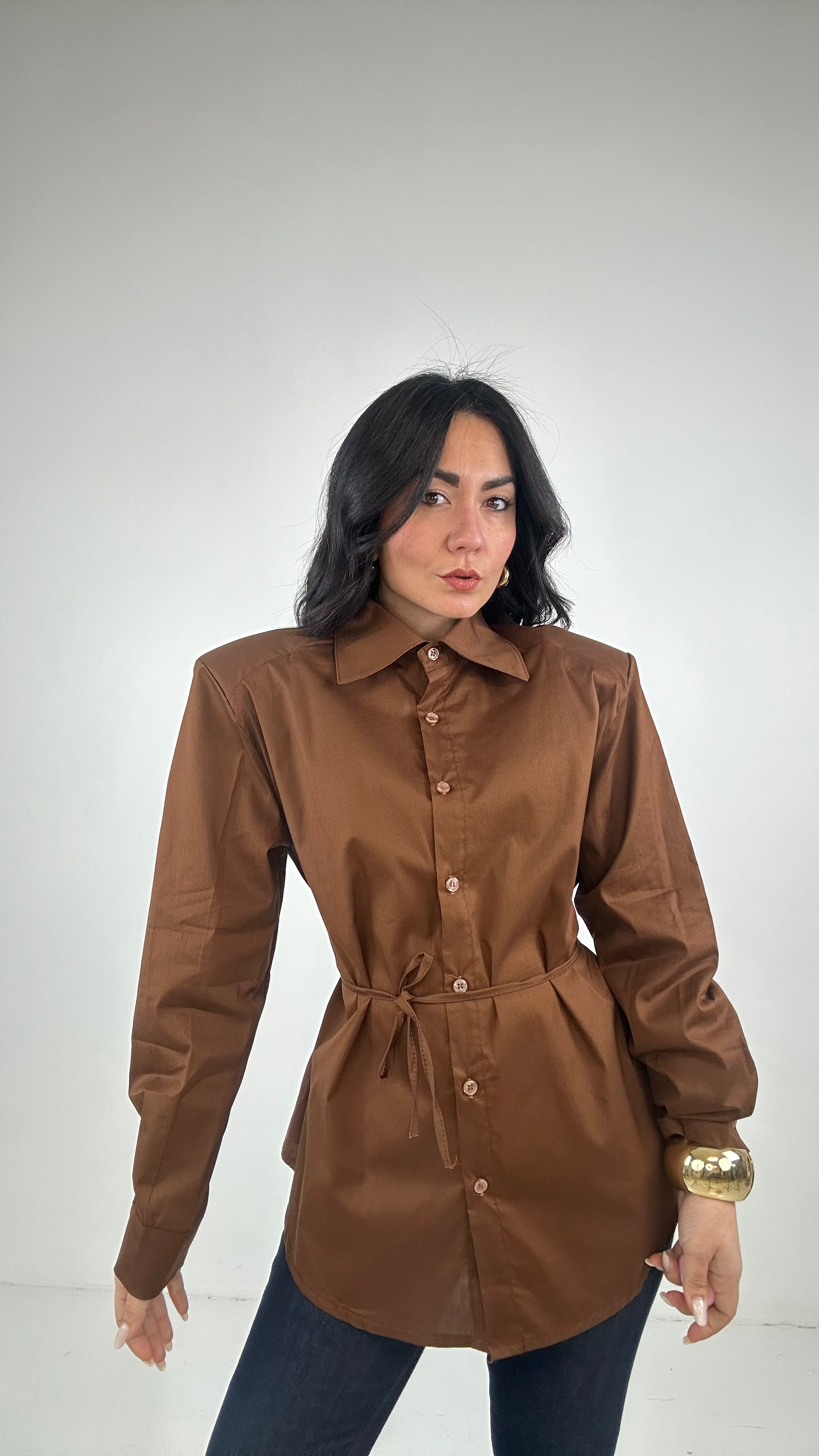 Camicia SPALLA - MARRONE