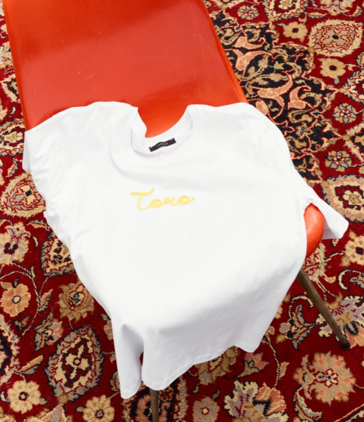 T-shirt LUMINA TORO - BIANCO