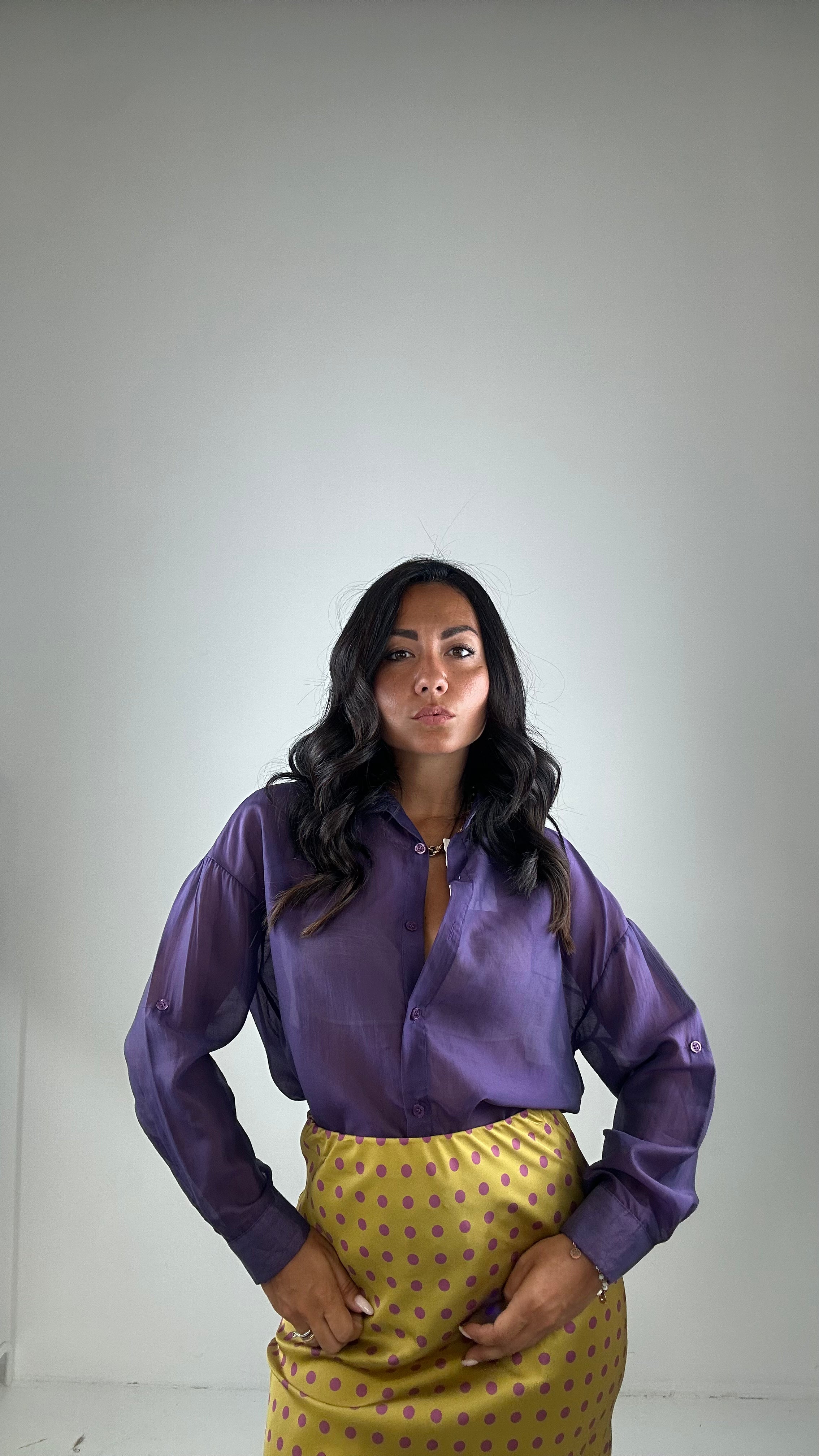 Camicia LEGGEREZZA - VIOLA