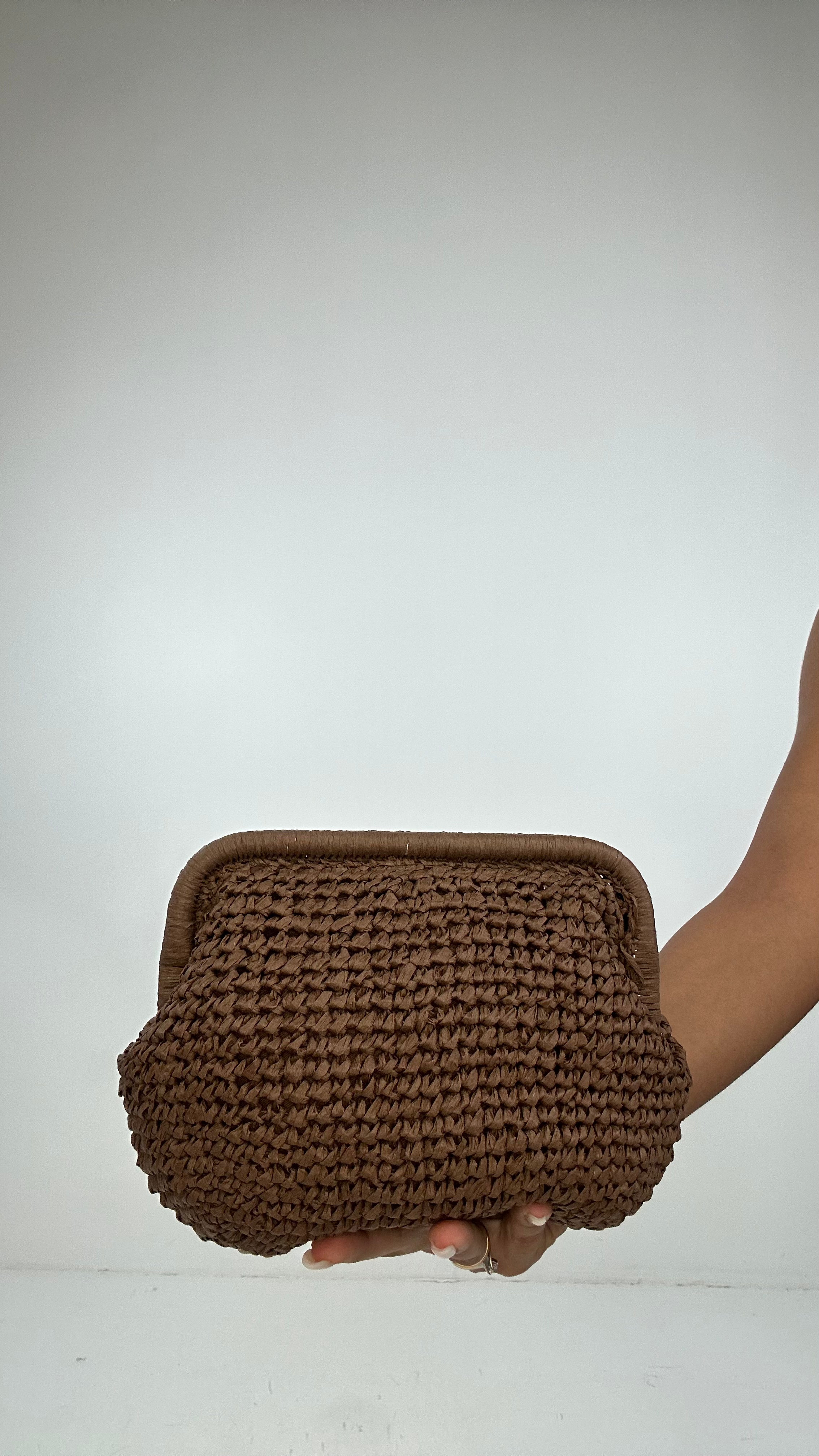 Clutch PAGLIETTA - MARRONE