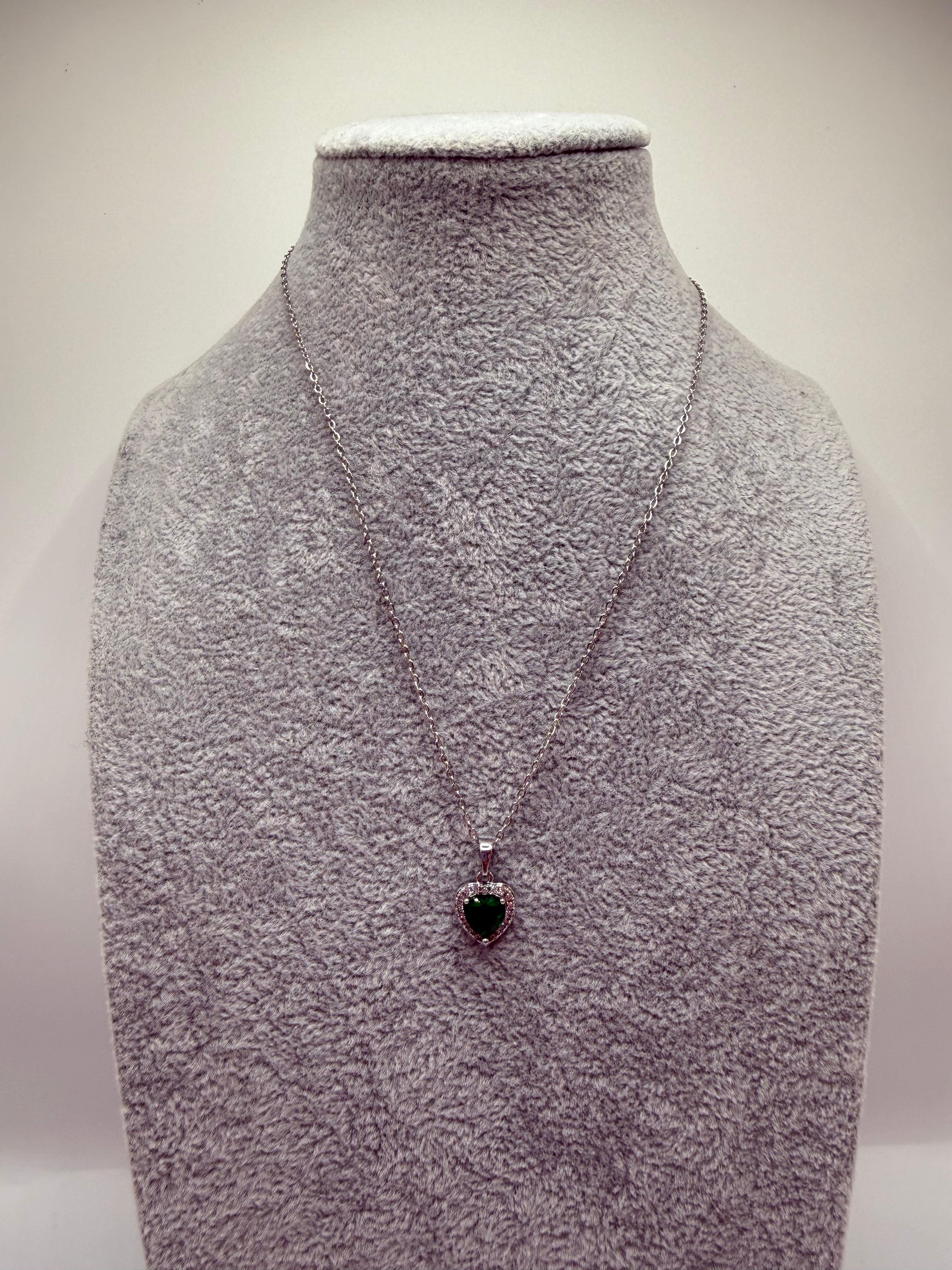 Collana LADY CUORE - VERDE
