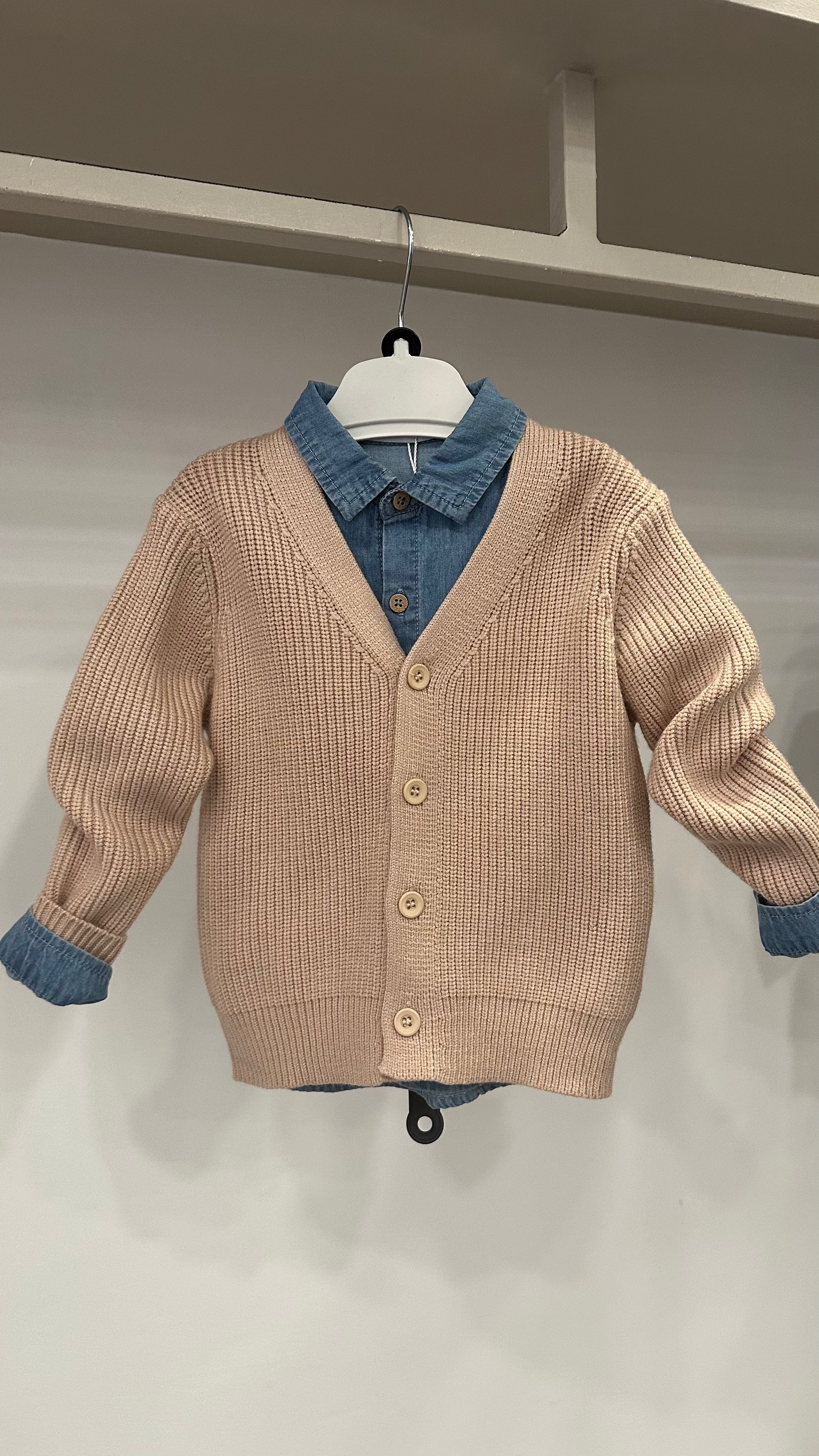 Cardigan BEST 12-36M - BEIGE