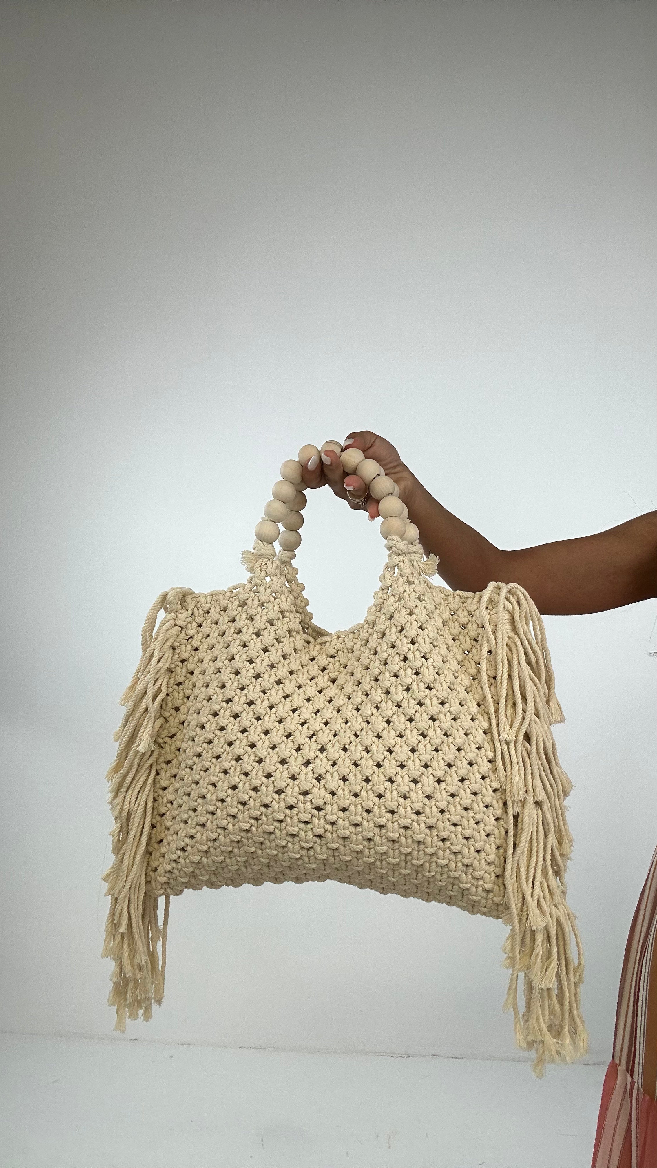 Borsa MANICA PALLINA - PANNA
