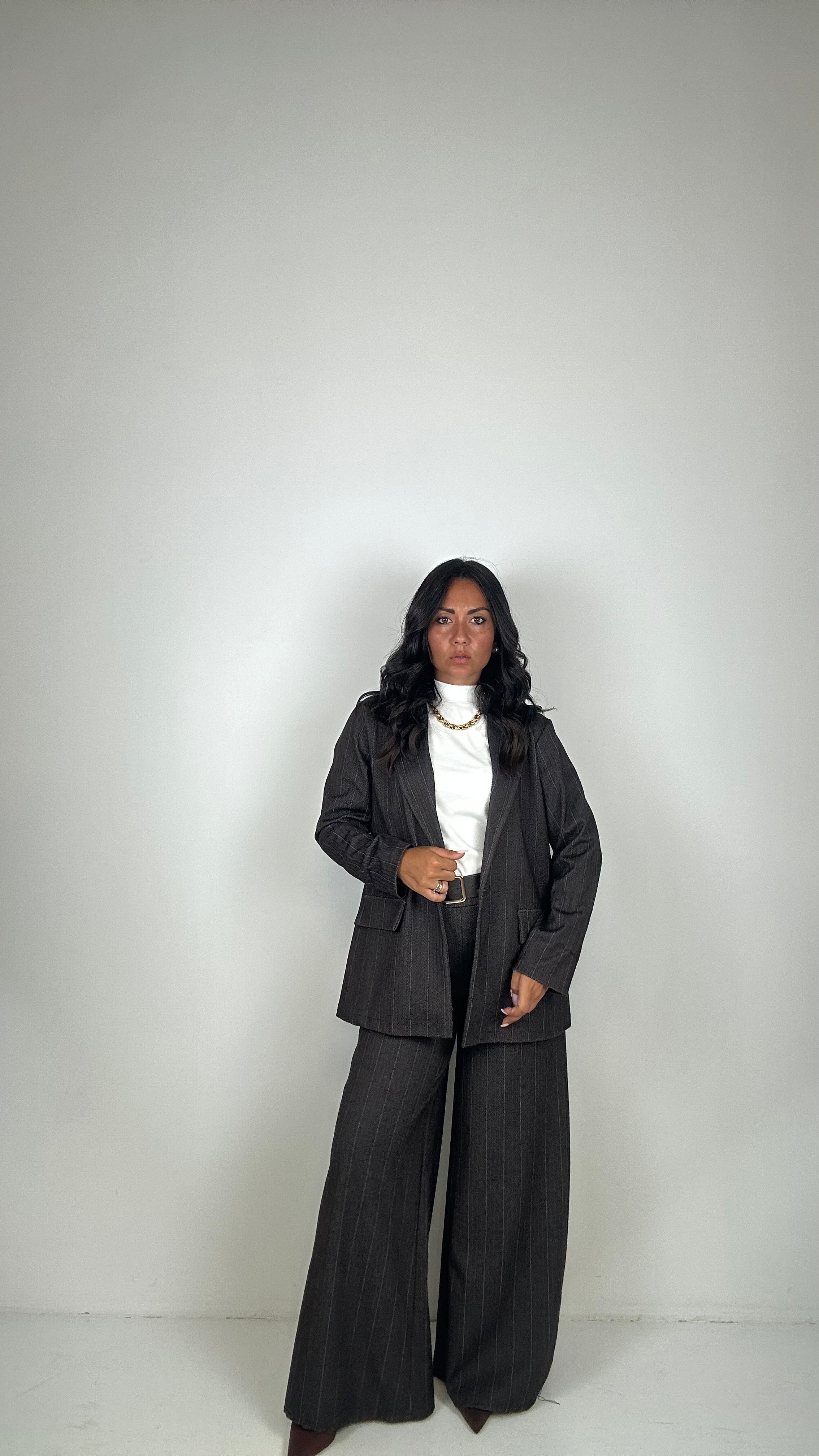 Tailleur CITY - MARRONE