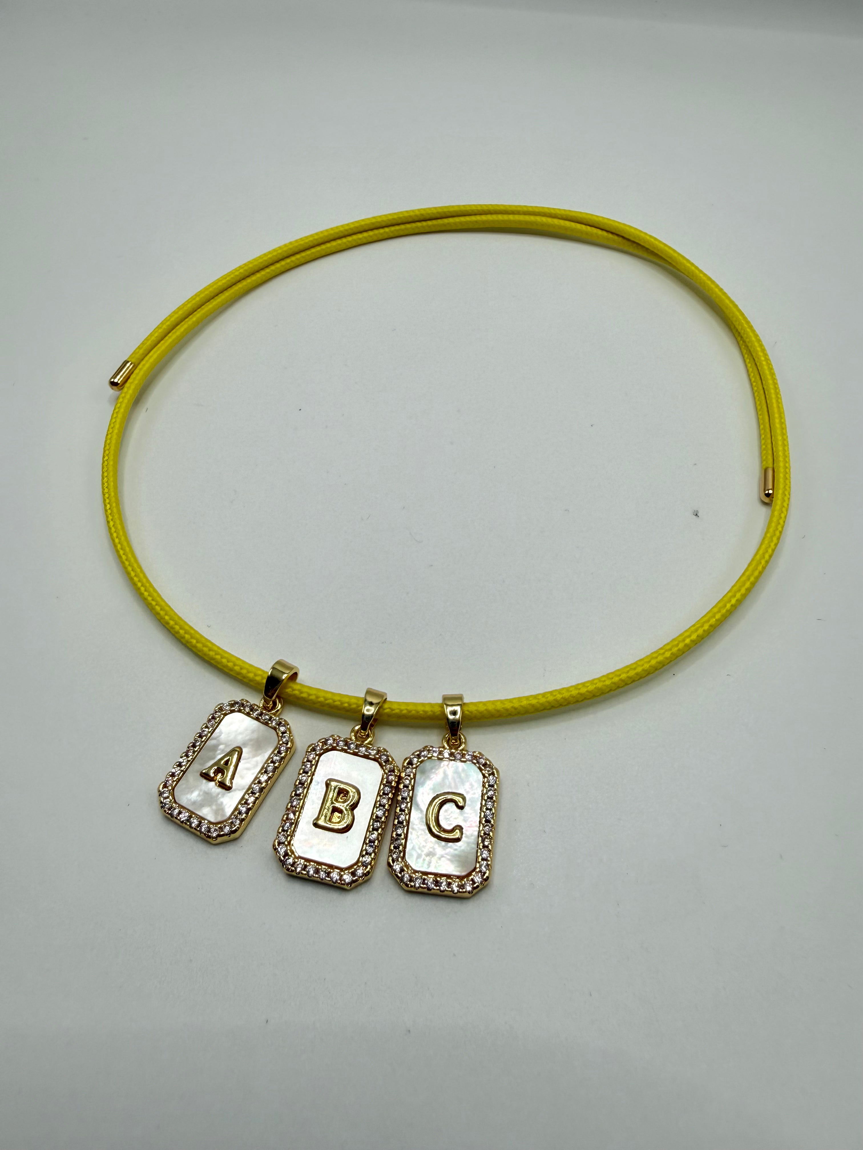 Collana A CALAMITA - GIALLO